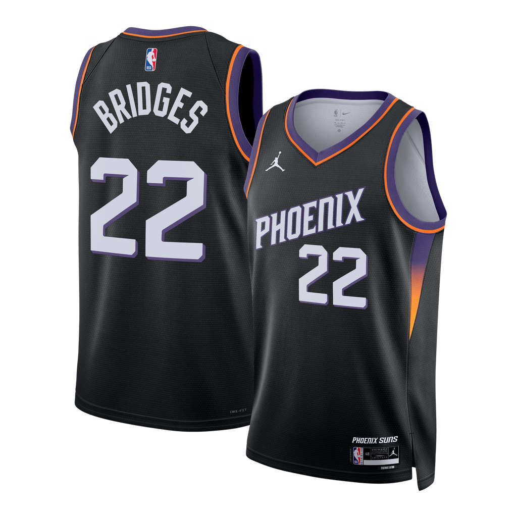 Miles Bridges Phoenix Suns Statement Edition Jersey - Black - Unisex