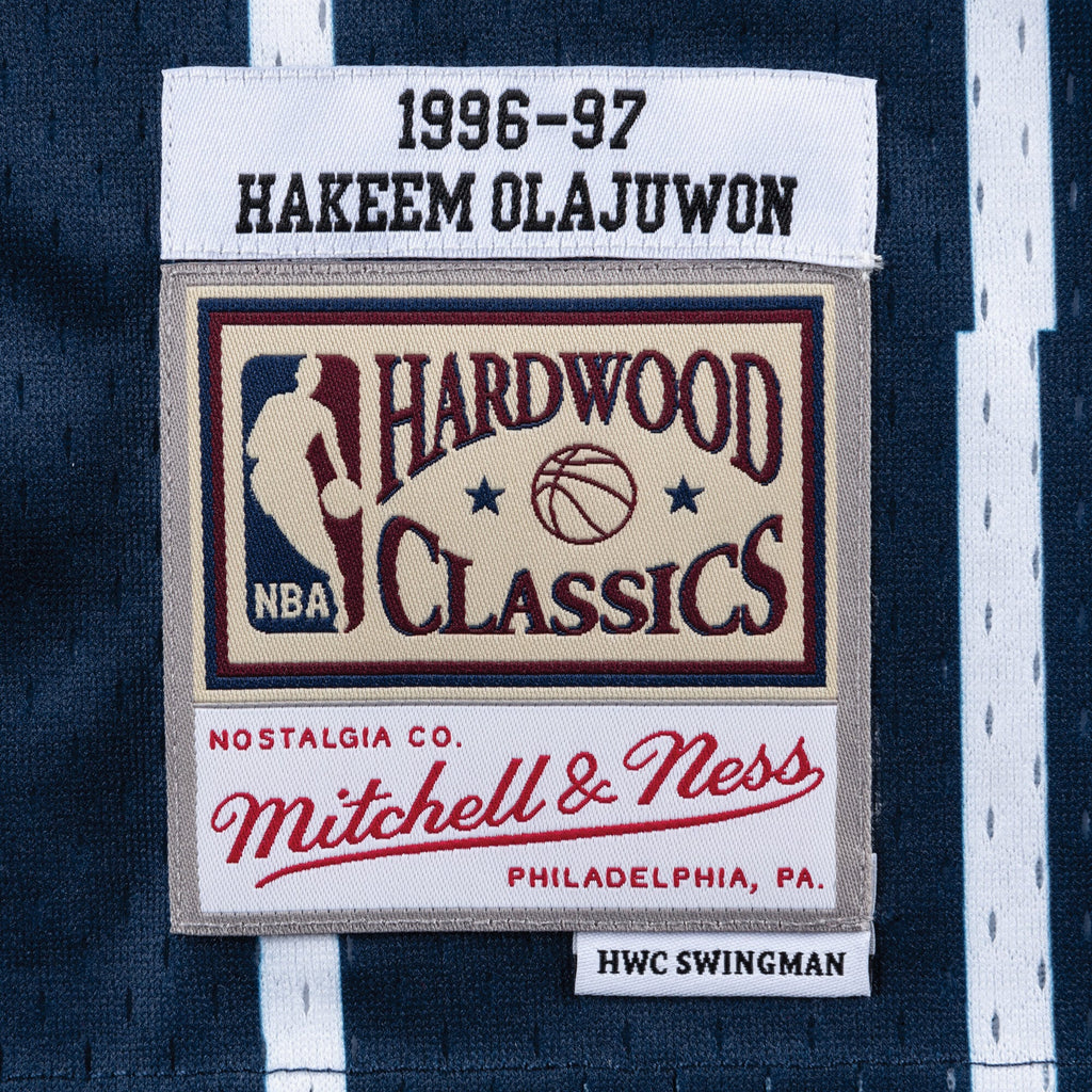 Hakeem Olajuwon Houston Rockets 1996-97 Swingman Road Jersey
