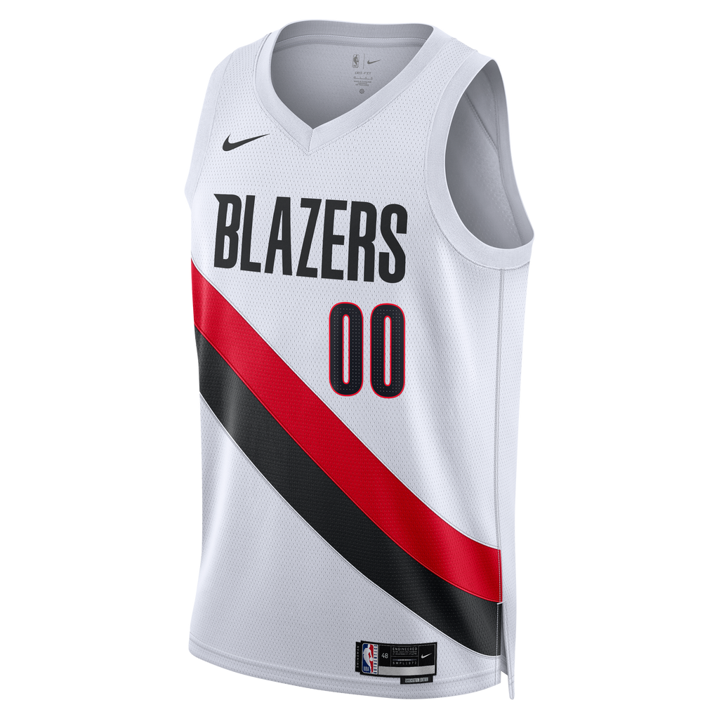 Scoot Henderson Portland Trail Blazers Association Edition Replica Swingman Jersey - White - Unisex