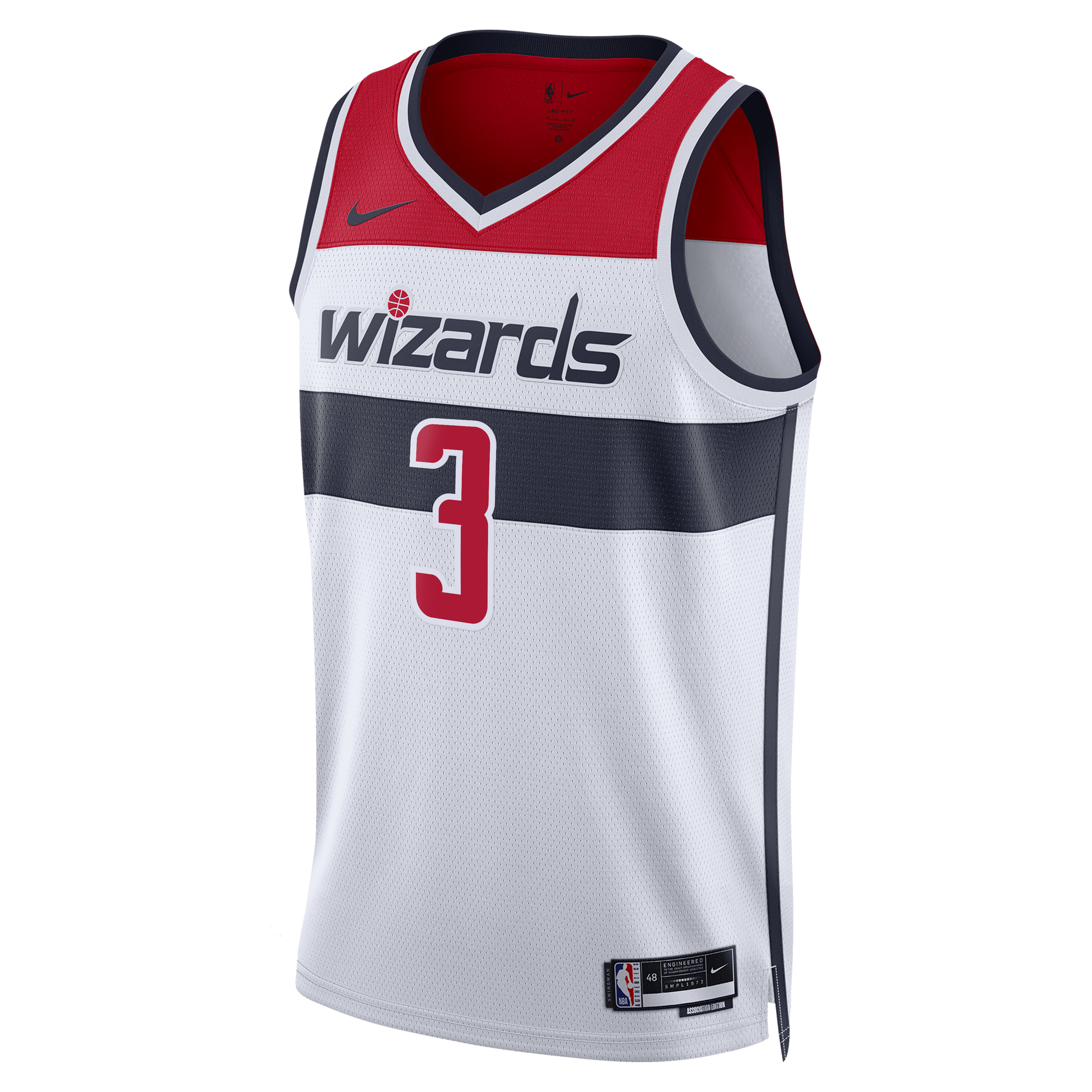 Trae Young Washington Wizards Association Edition Swingman Jersey - White - Unisex