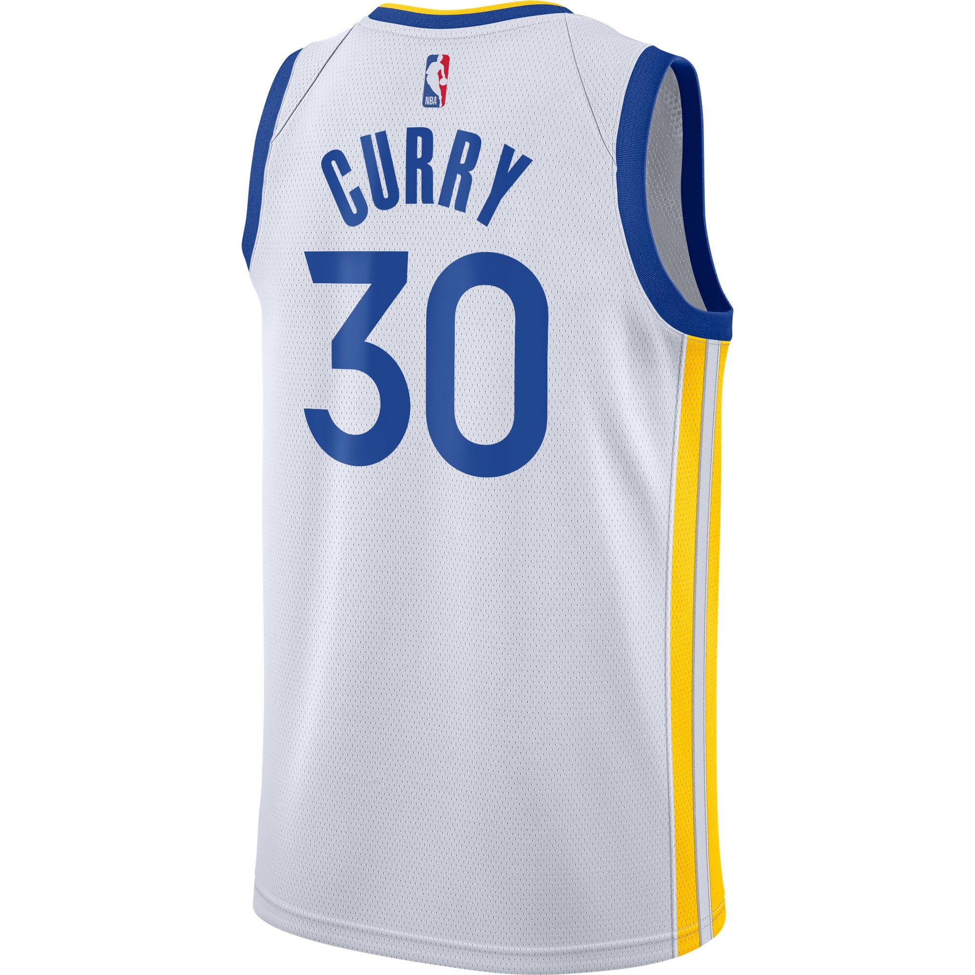 Stephen Curry Golden State Warriors Association Edition Swingman Jersey - White - Youth