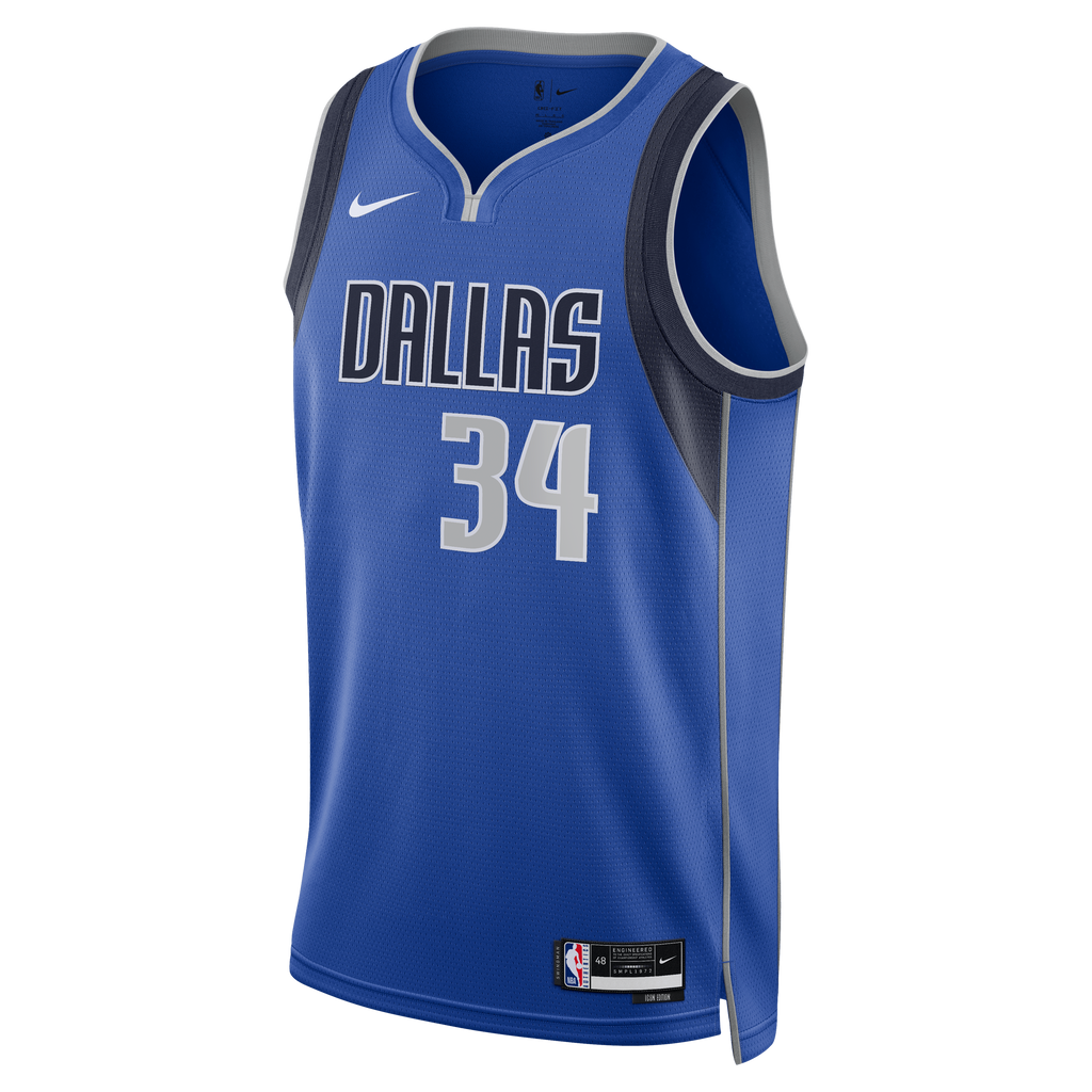 Santi Aldama Dallas Mavericks Icon Edition Swingman Jersey - Blue - Unisex
