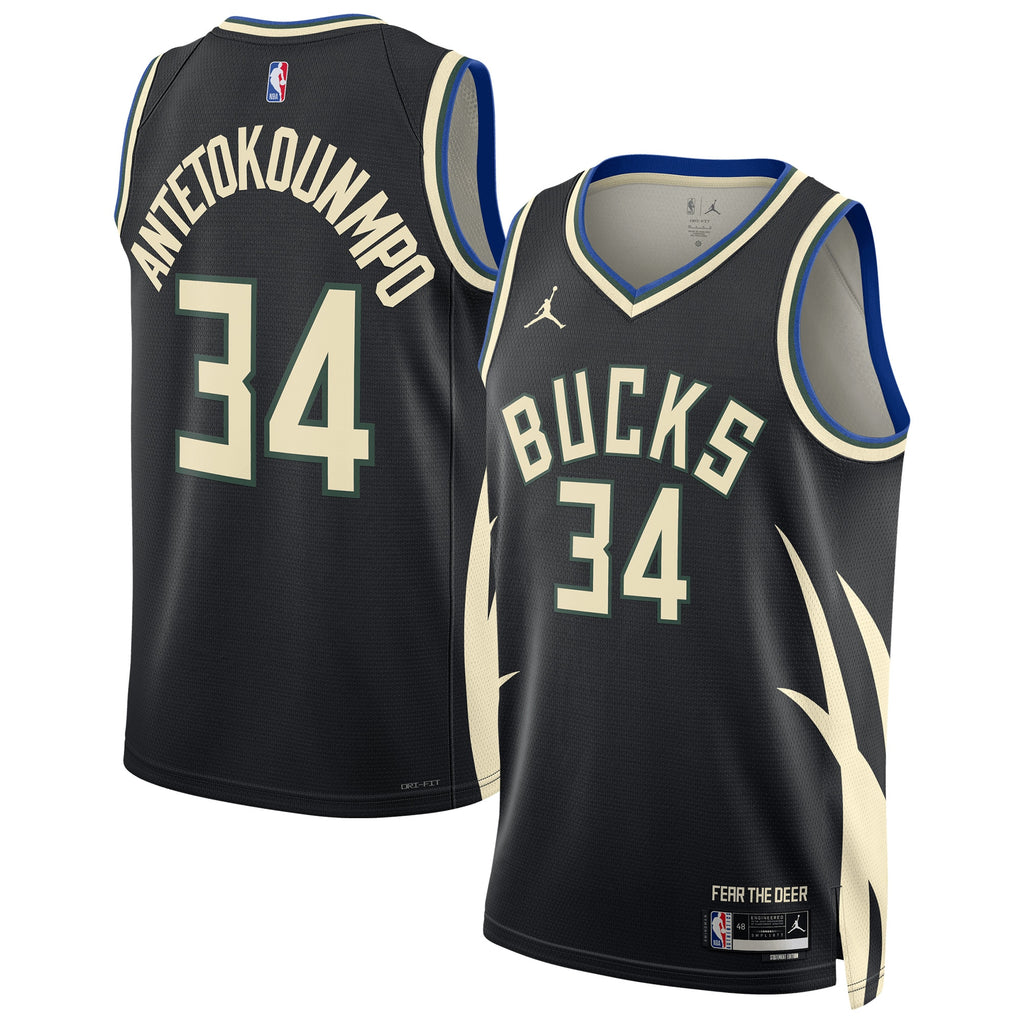 Giannis Antetokounmpo Milwaukee Bucks Dri-FIT Swingman Jersey - Mens