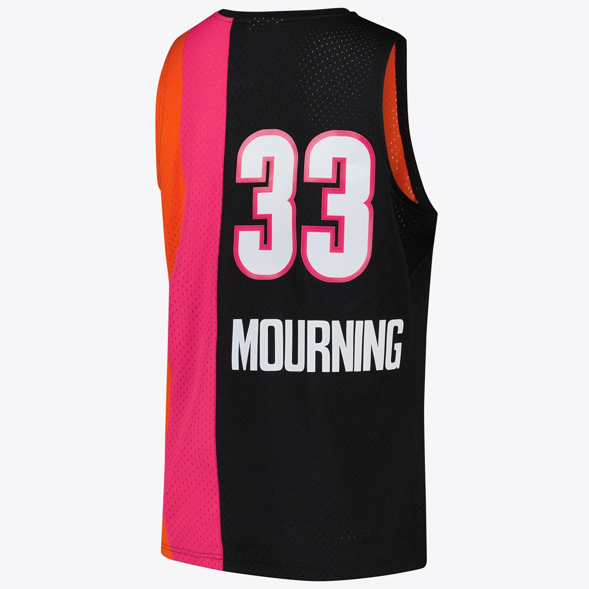 Alonzo Mourning Miami Heat Hardwood Classics Road Jersey - Mens