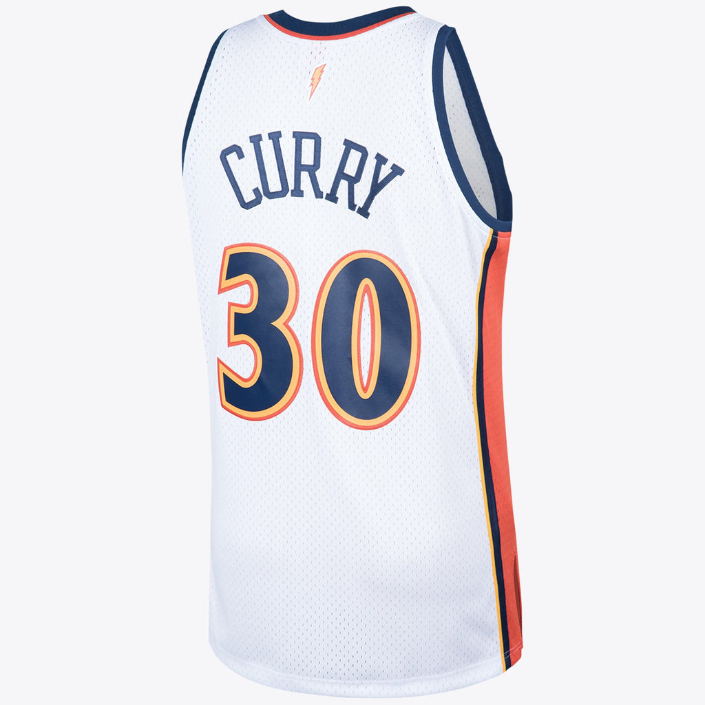 Stephen Curry Golden State Warriors 2009 Hardwood Classics Swingman Home Jersey - White - Mens