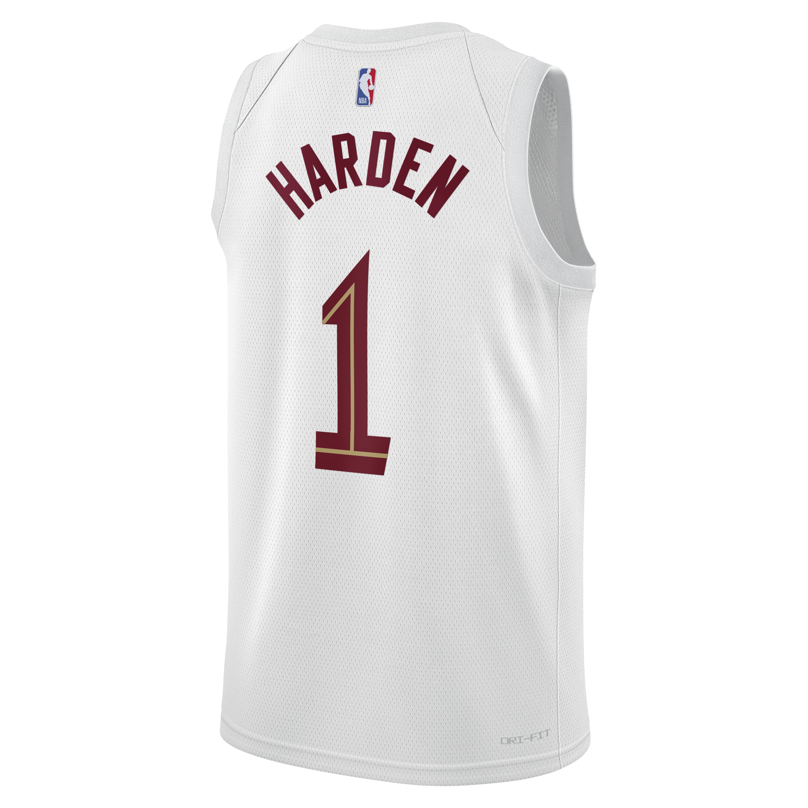 James Harden Cleveland Cavaliers Association Edition Swingman Jersey - White - Youth