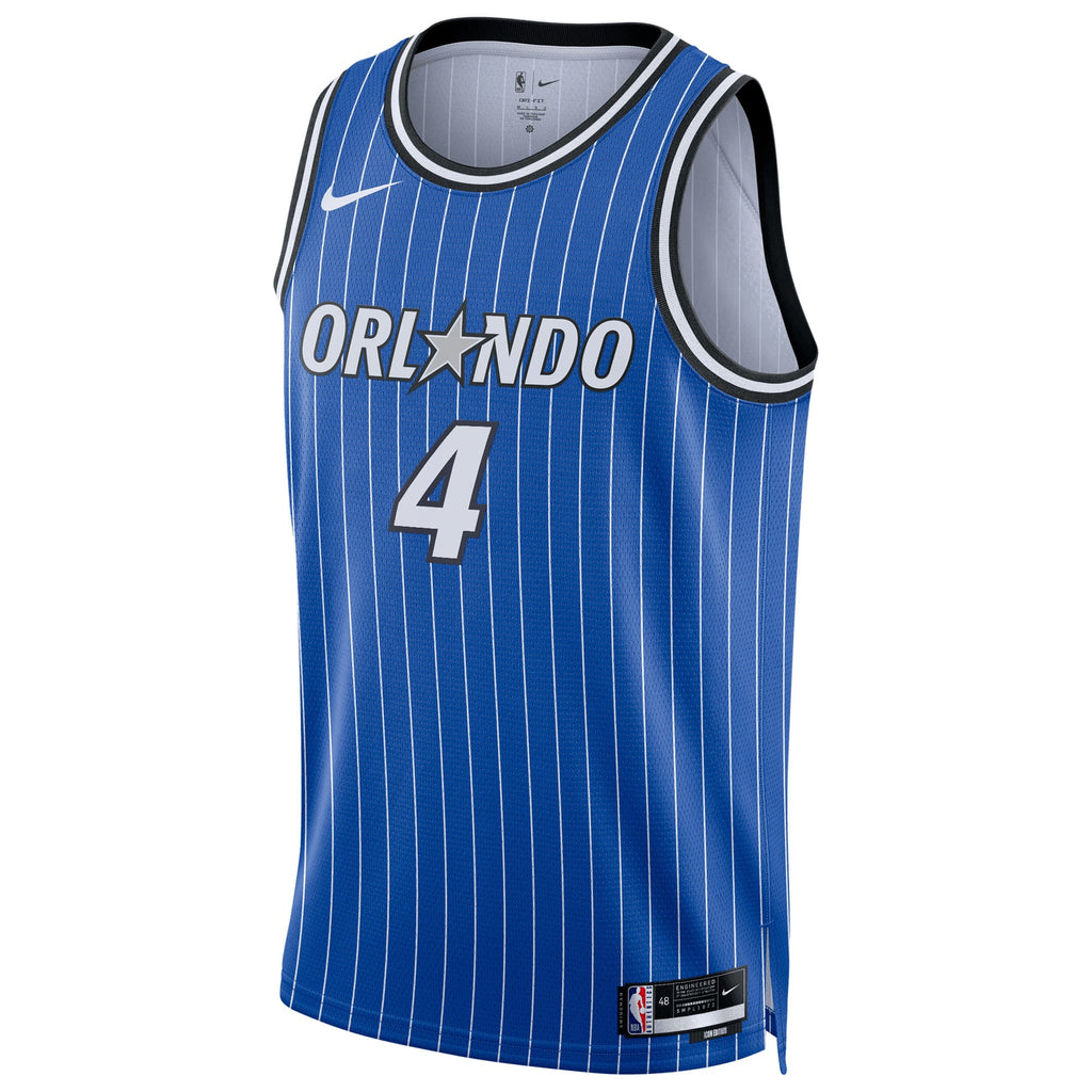 Jalen Suggs Orlando Magic Icon Edition Replica Swingman Jersey - Blue - Unisex