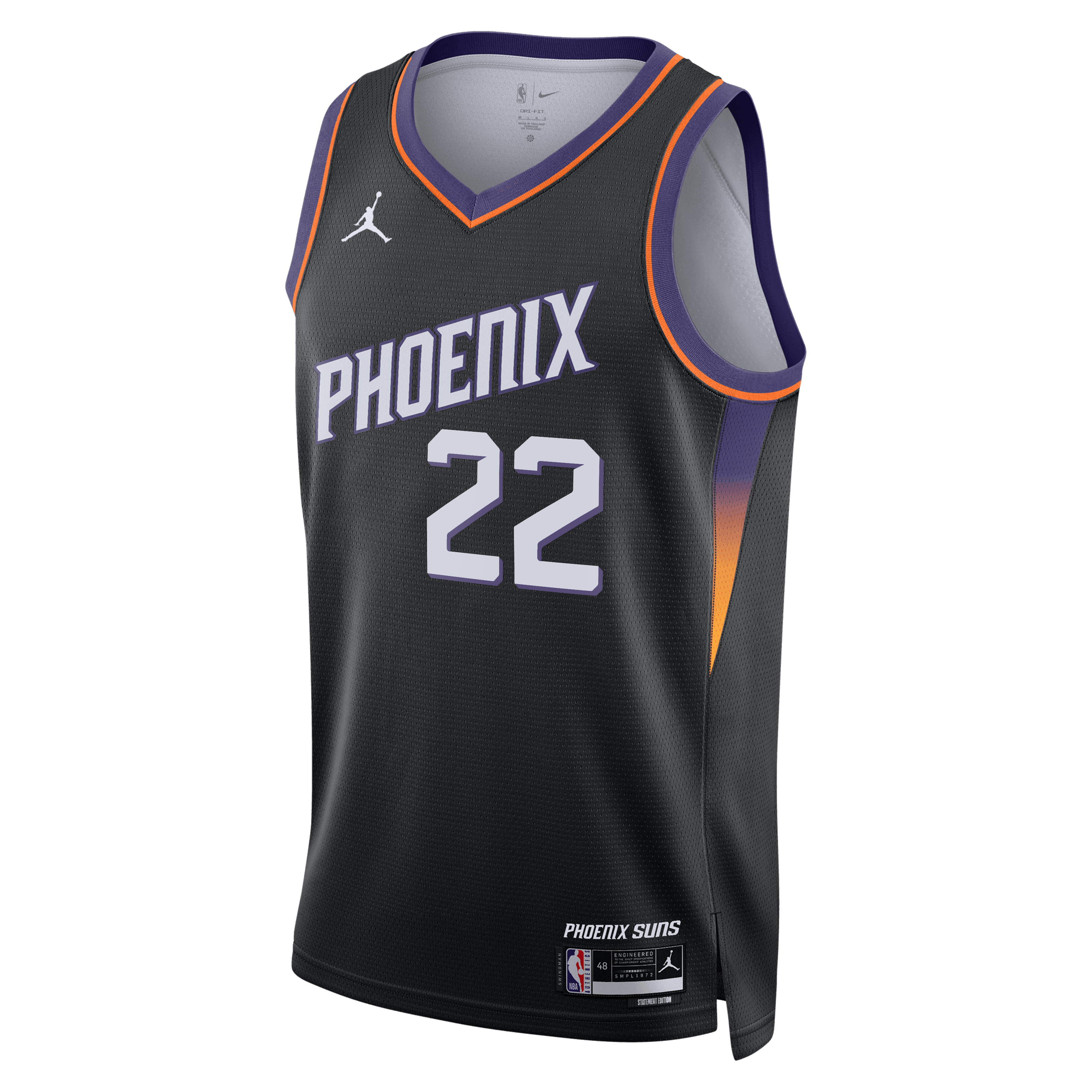 Miles Bridges Phoenix Suns Statement Edition Jersey - Black - Unisex