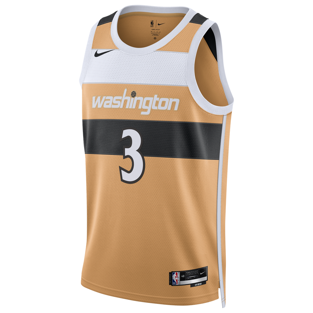 Trae Young Washington Wizards 2025/26 City Edition Swingman Jersey - Tan - Unisex
