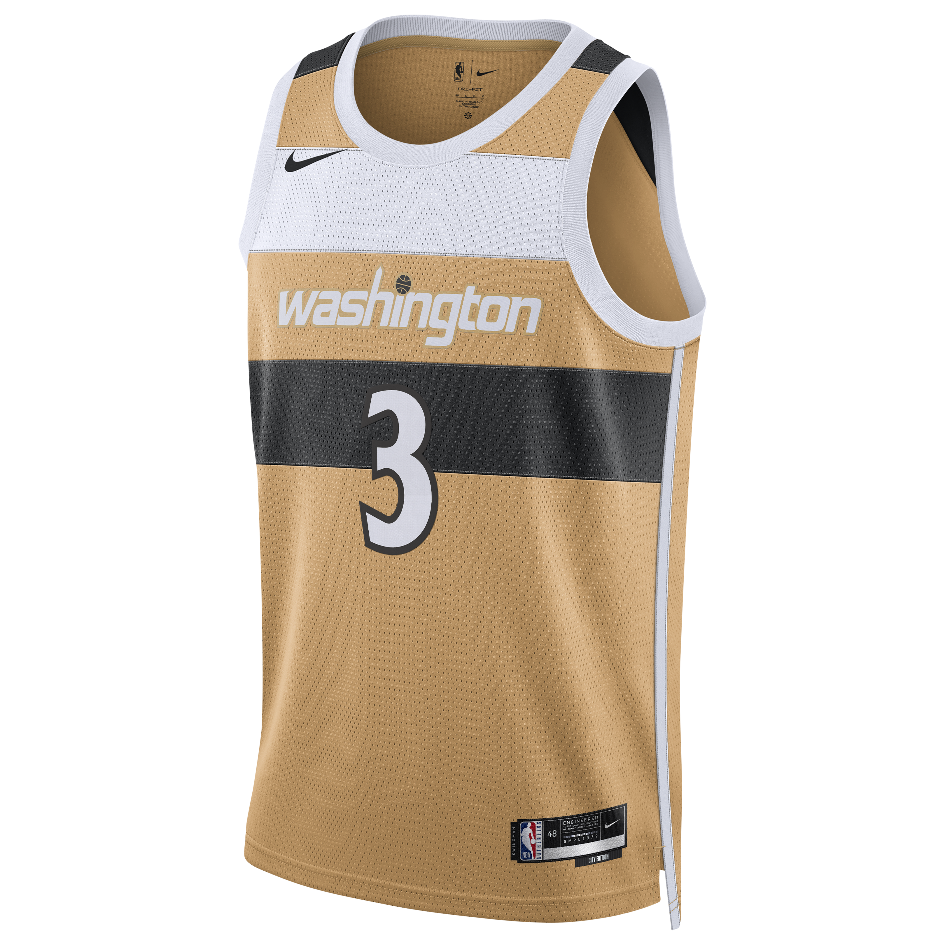 Trae Young Washington Wizards 2025/26 City Edition Swingman Jersey - Tan - Unisex