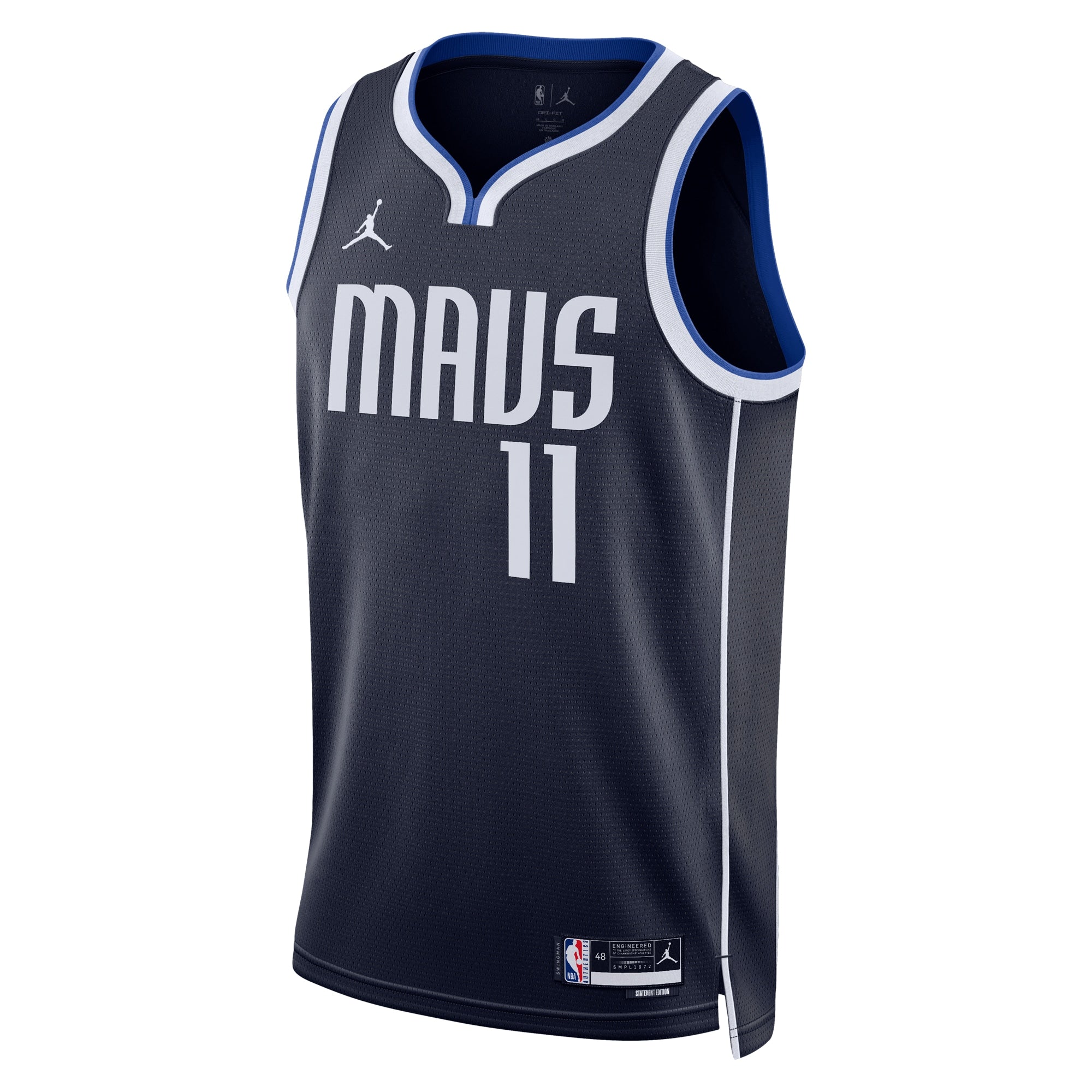 Kyrie Irving Dallas Mavericks Statement Edition Swingman Jersey - Navy - Unisex