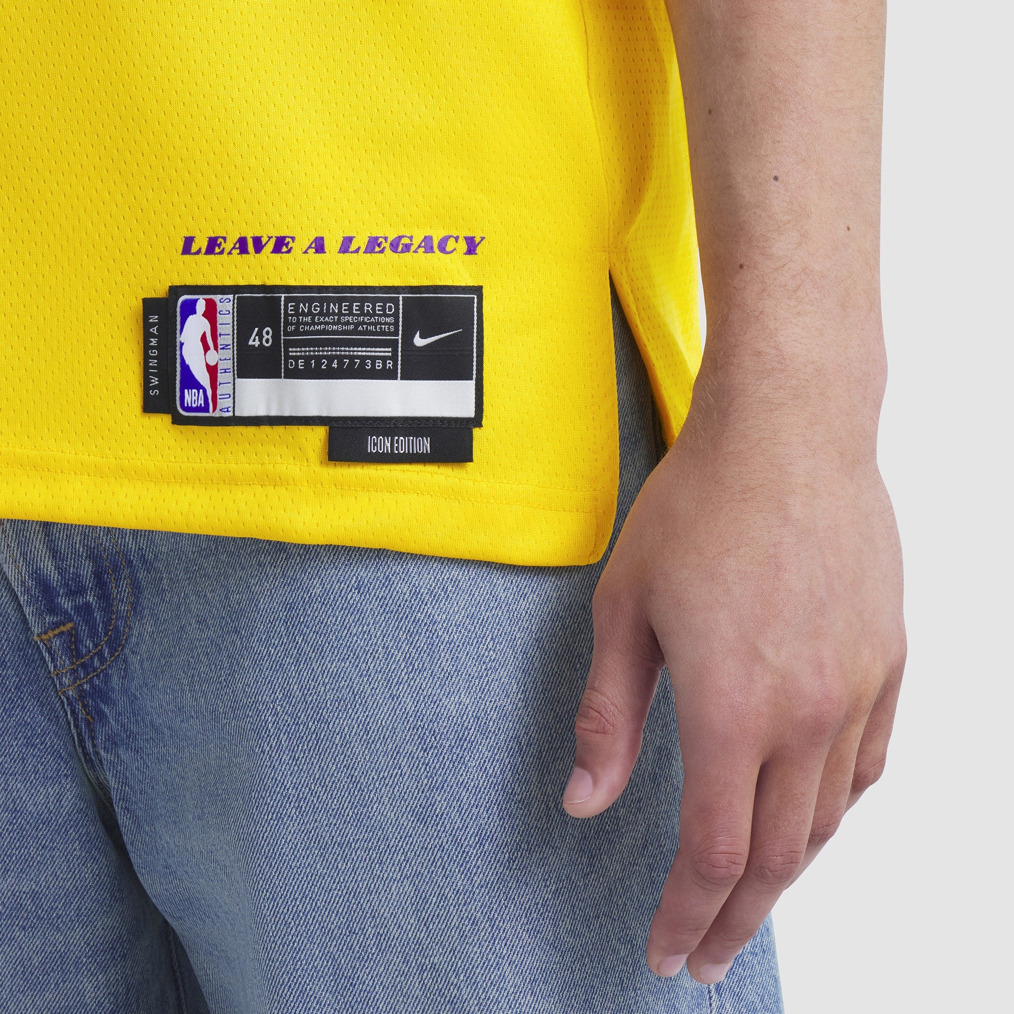 LeBron James Los Angeles Lakers Swingman Icon Jersey - Unisex