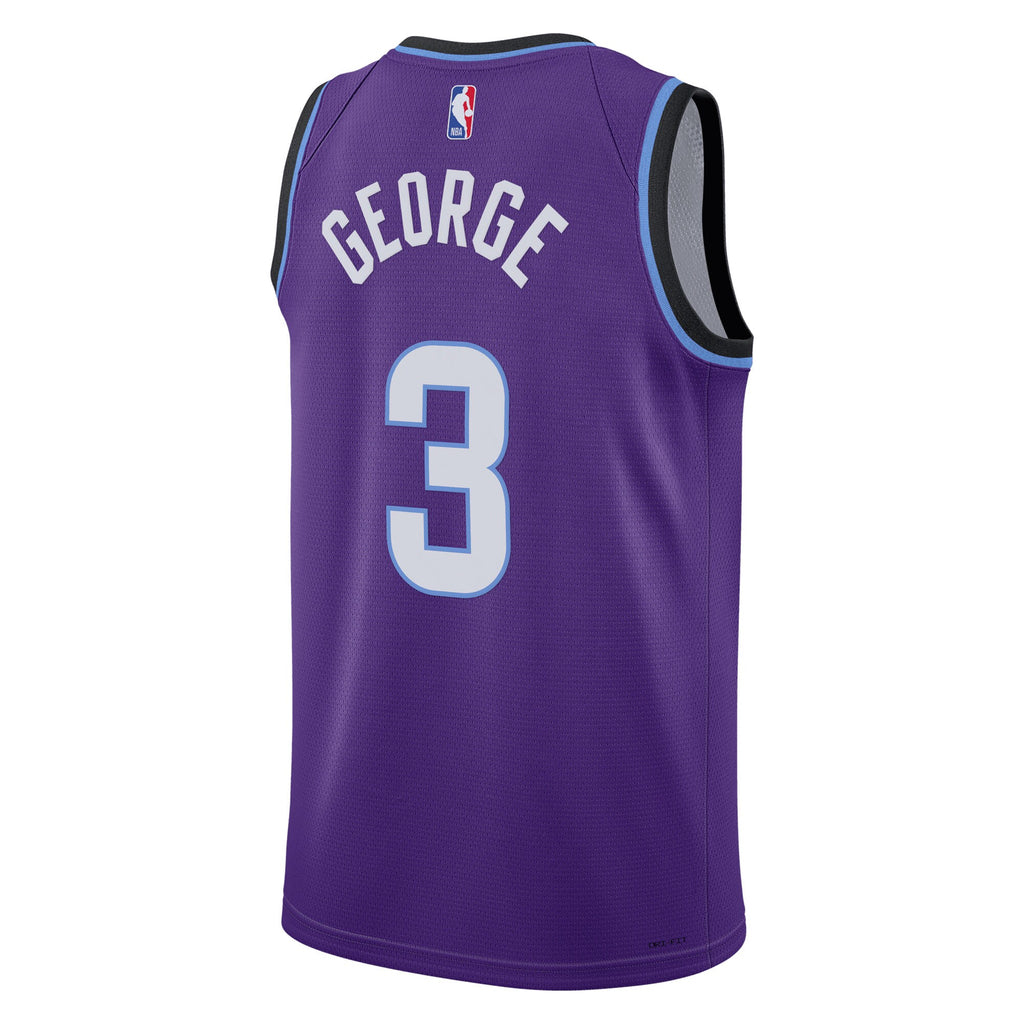 Keyonte George Utah Jazz Icon Edition Replica Swingman Jersey - Purple - Youth