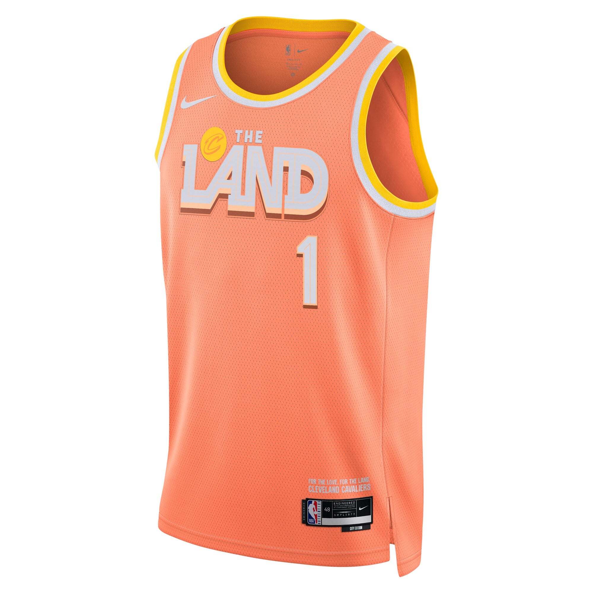Max Strus Cleveland Cavaliers 2025/26 City Edition Swingman Jersey - Orange - Unisex