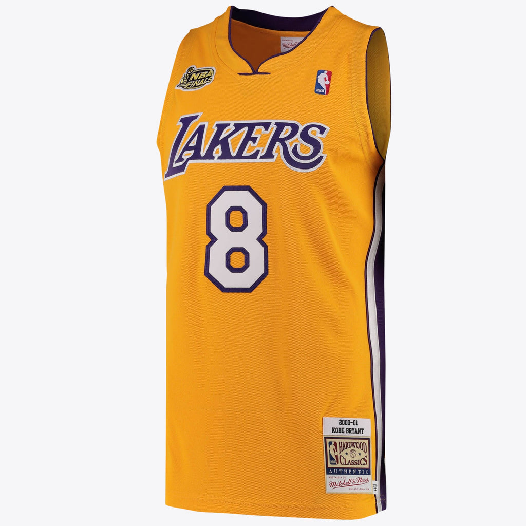 Kobe Bryant Los Angeles Lakers 2000-01 Hardwood Classics Authentic Jersey - Mens