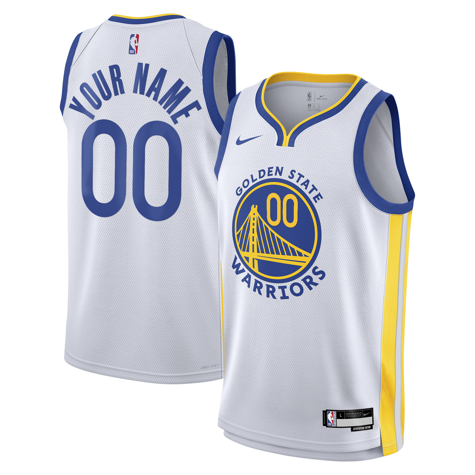 Golden State Warriors Swingman Association Jersey - Youth