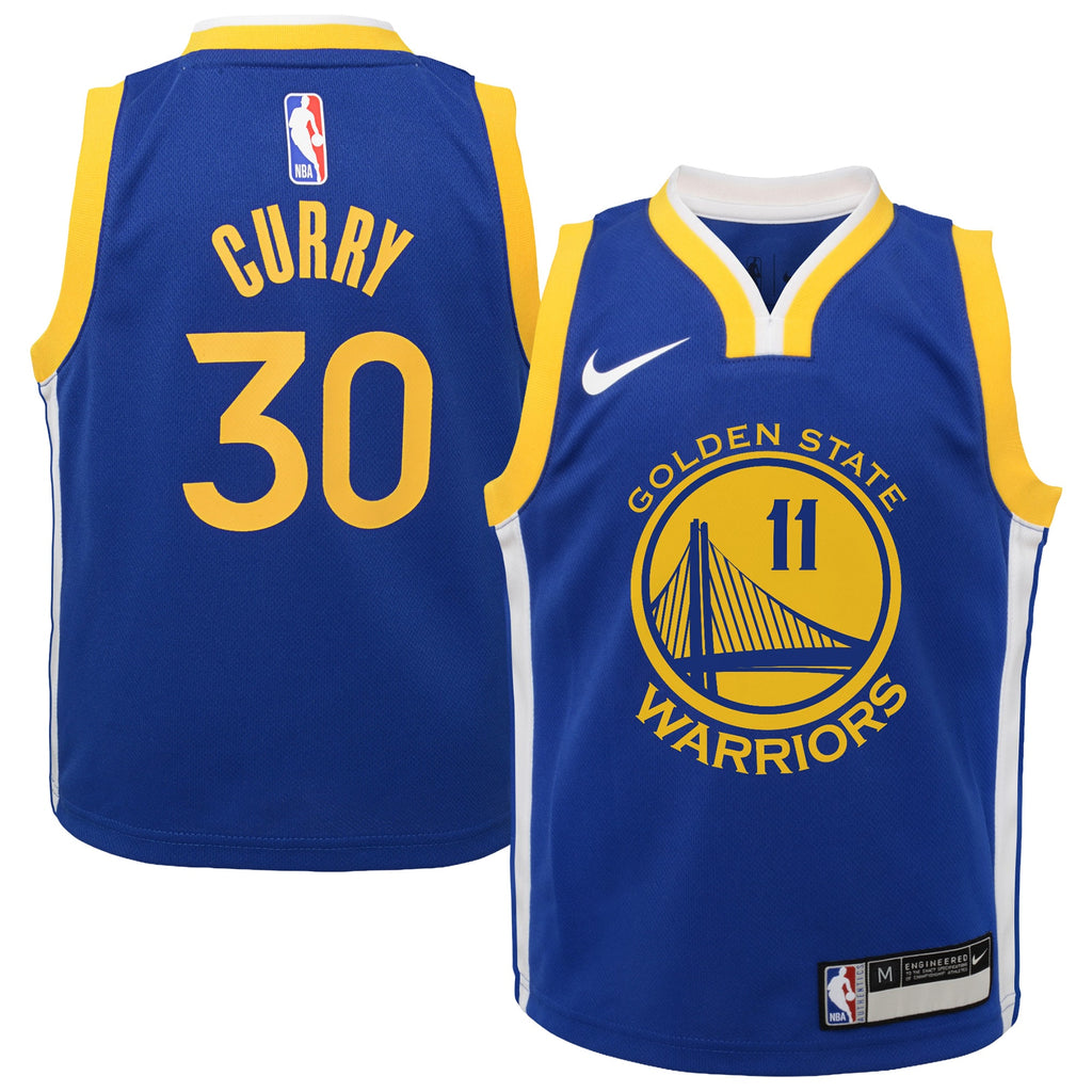Stephen Curry Golden State Warriors Swingman Icon Jersey - Toddler