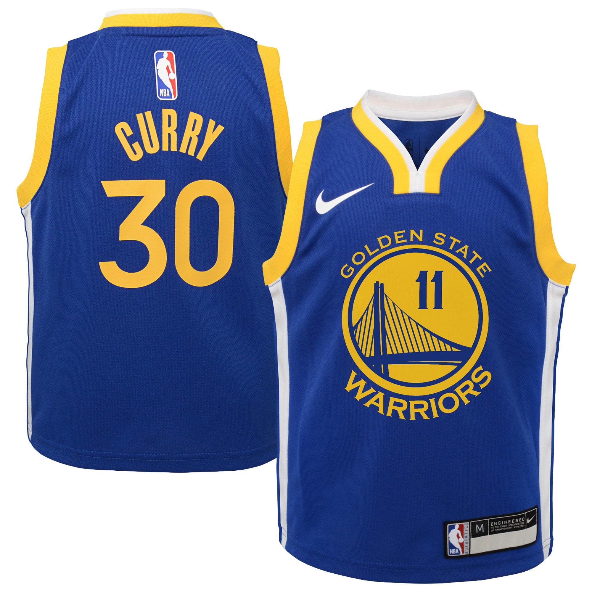 Stephen Curry Golden State Warriors Swingman Icon Jersey - Toddler