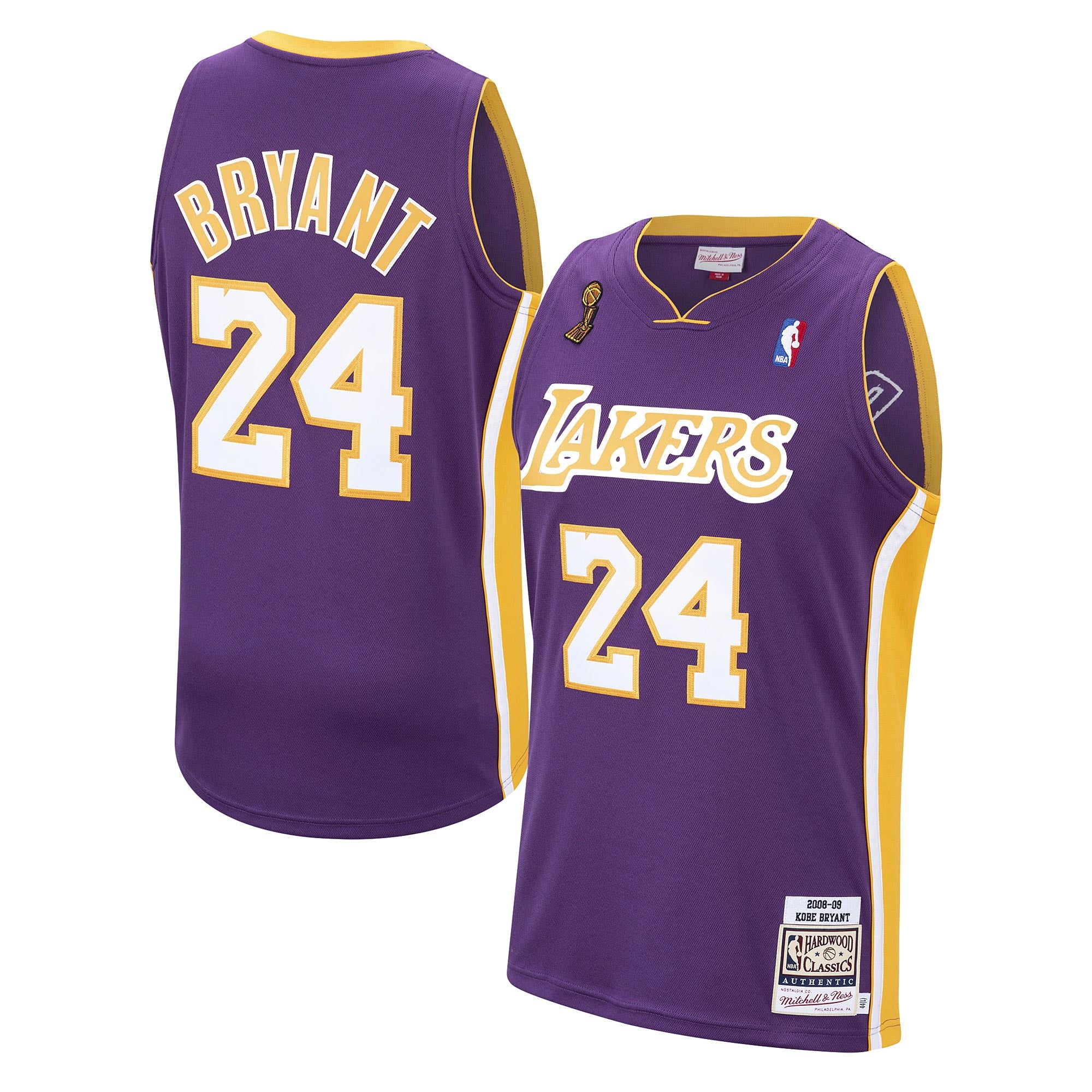 Kobe Bryant Los Angeles Lakers 2008 Authentic Road Jersey - Purple - Mens