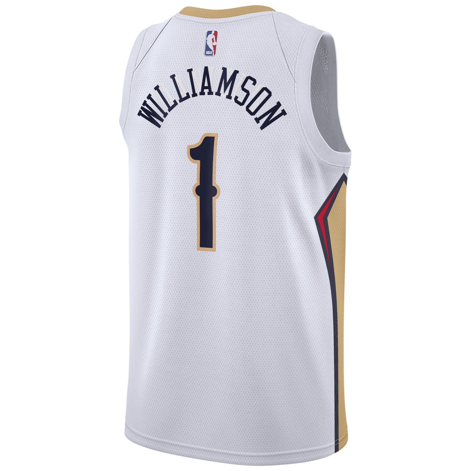 Zion Williamson New Orleans Pelicans Association Edition Swingman Jersey - White - Unisex