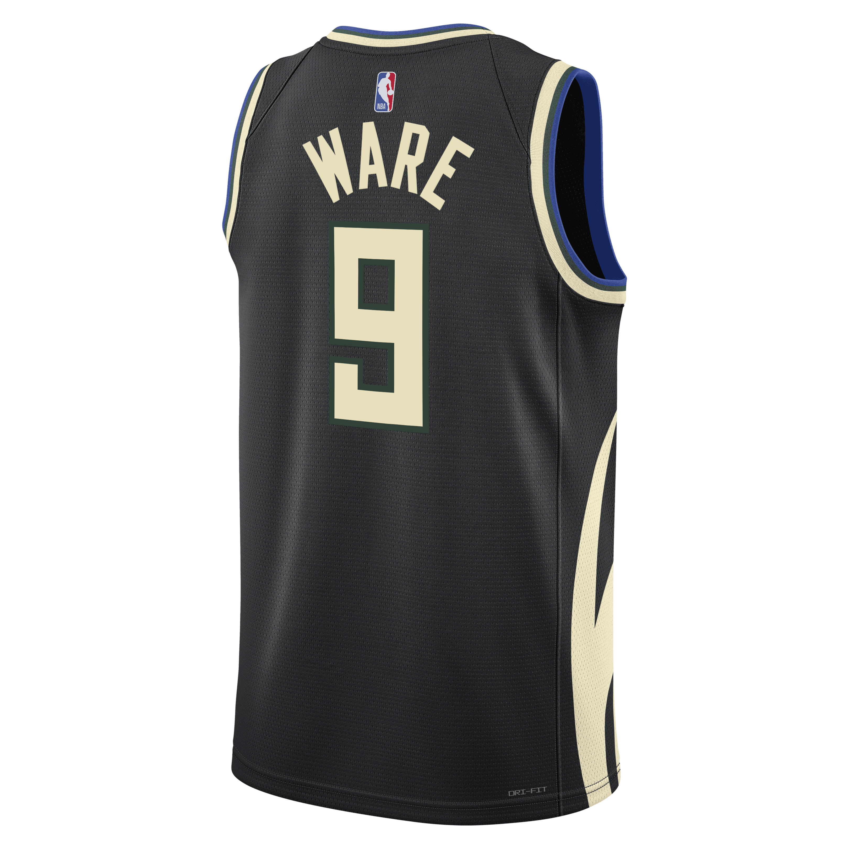 Kel'el Ware Milwaukee Bucks Statement Edition Swingman Jersey - Hunter Green - Unisex