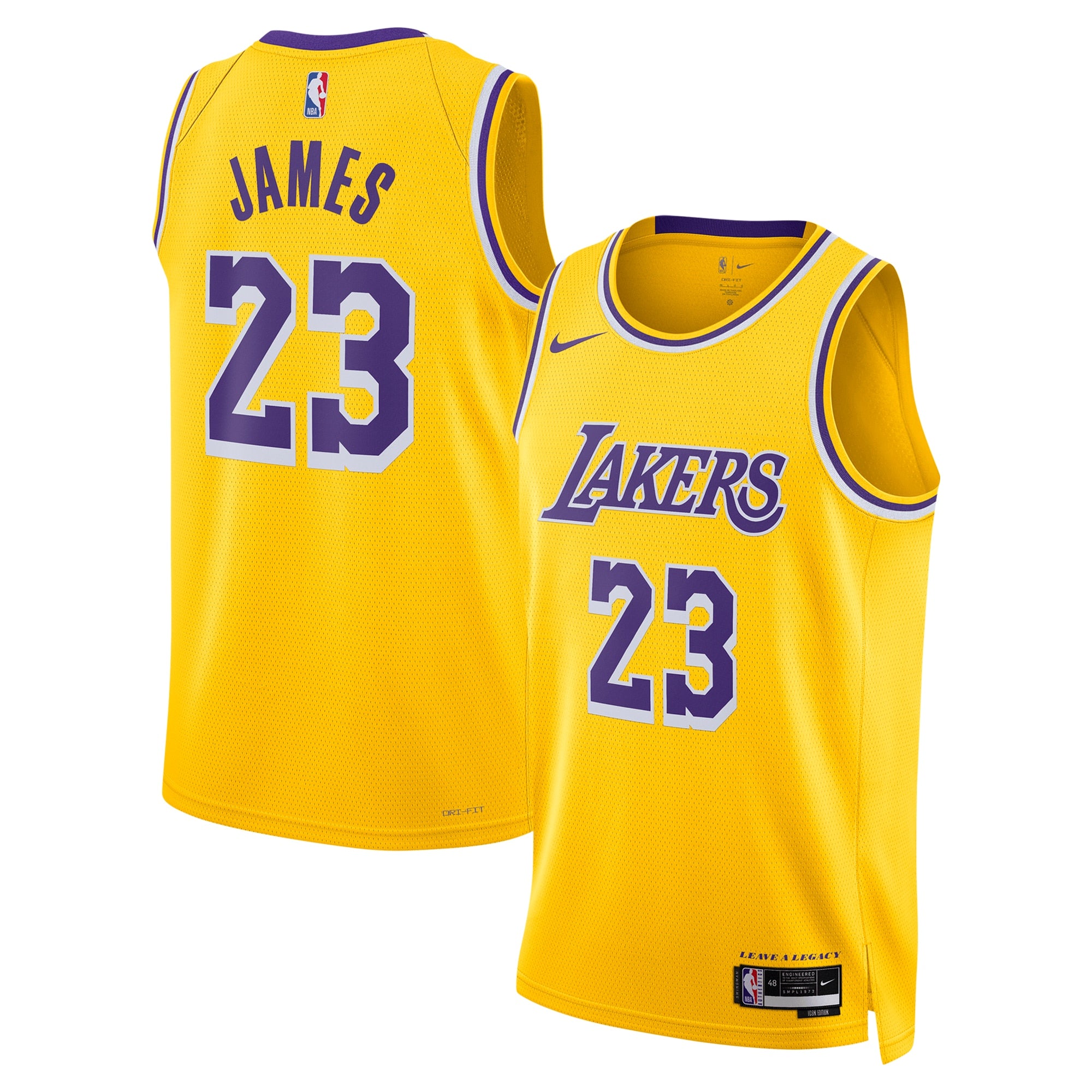 LeBron James Los Angeles Lakers Swingman Icon Jersey - Unisex