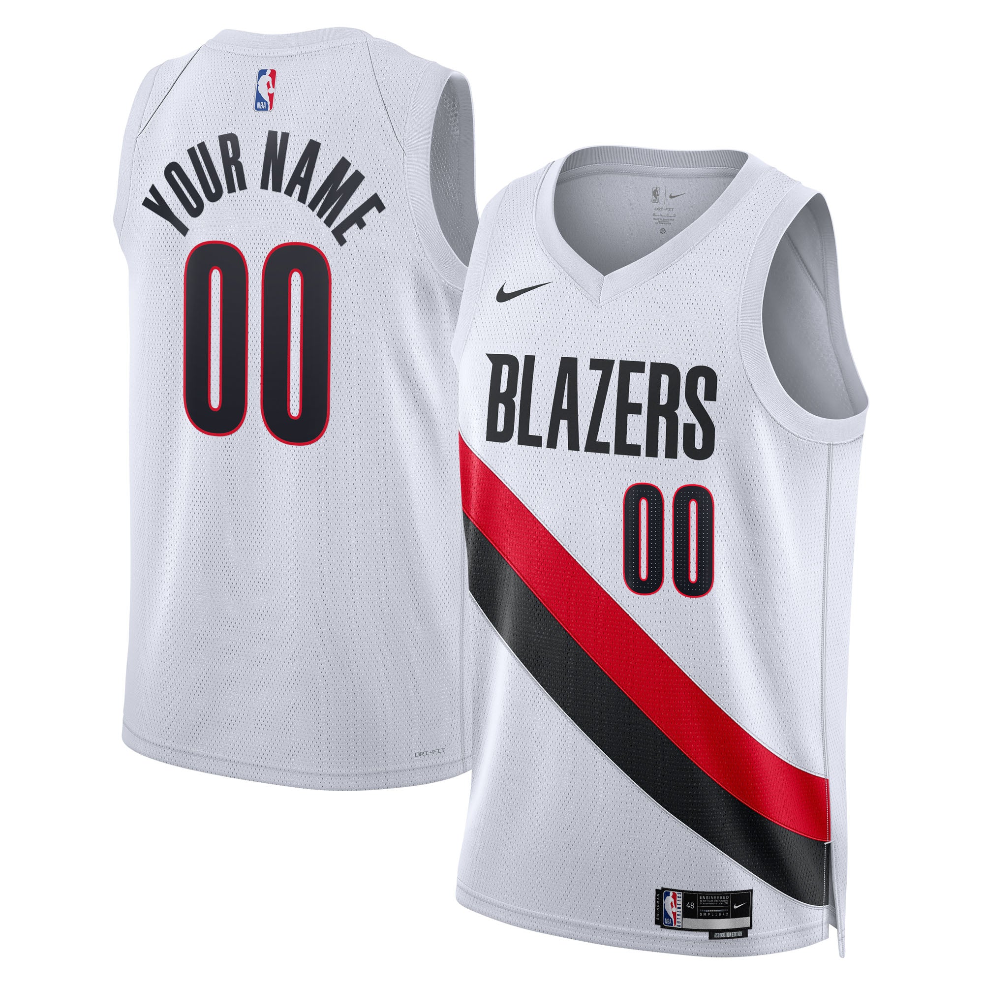 Portland Trail Blazers Replica Swingman Association Jersey - Unisex