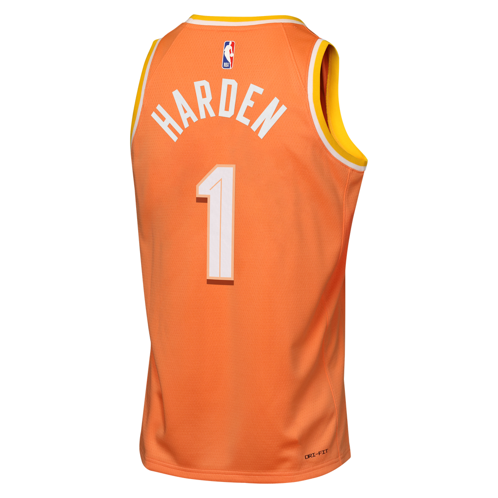 James Harden Cleveland Cavaliers 2025/26 City Edition Swingman Jersey - Orange - Youth