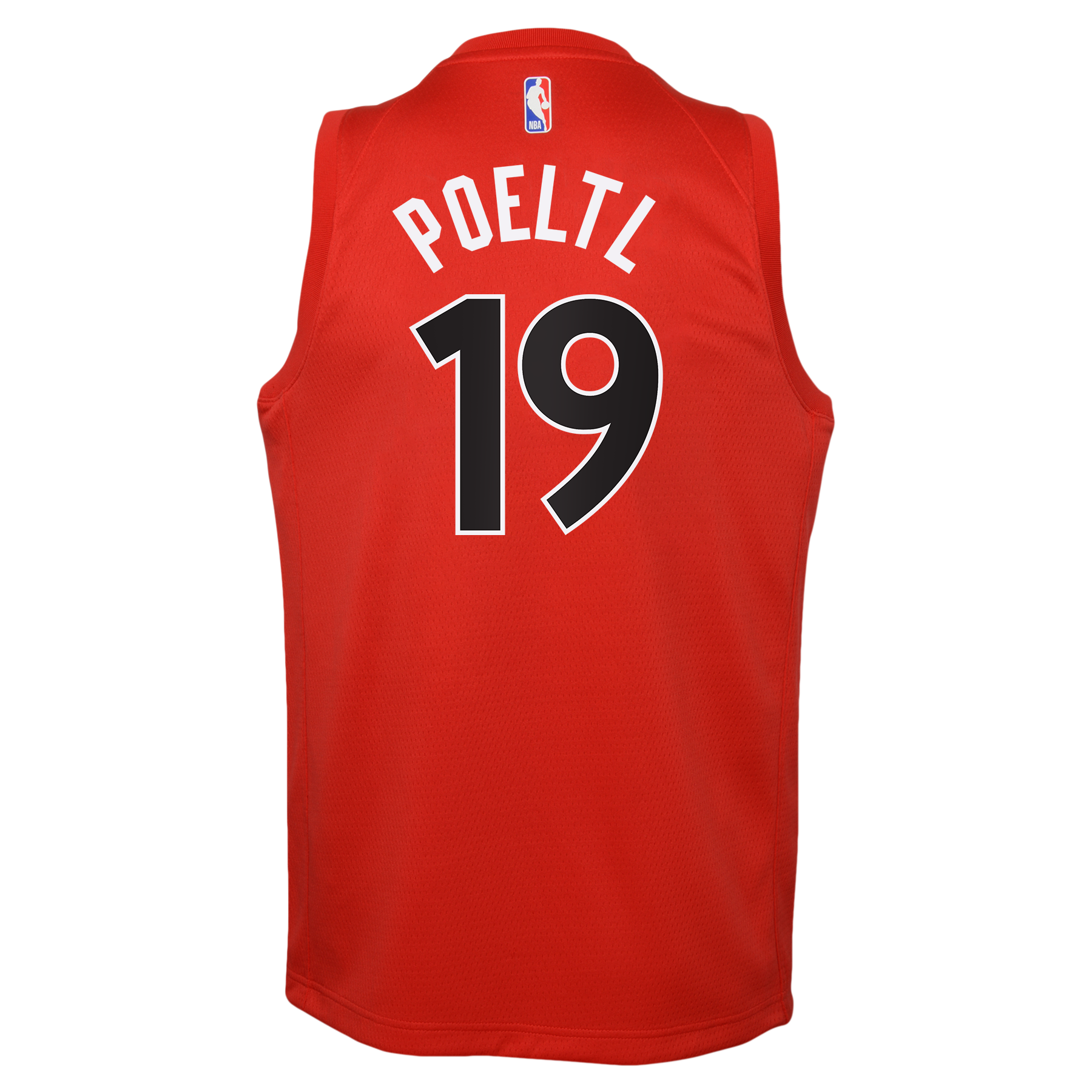 Jakob Poeltl Toronto Raptors Icon Edition Swingman Jersey - Red - Youth