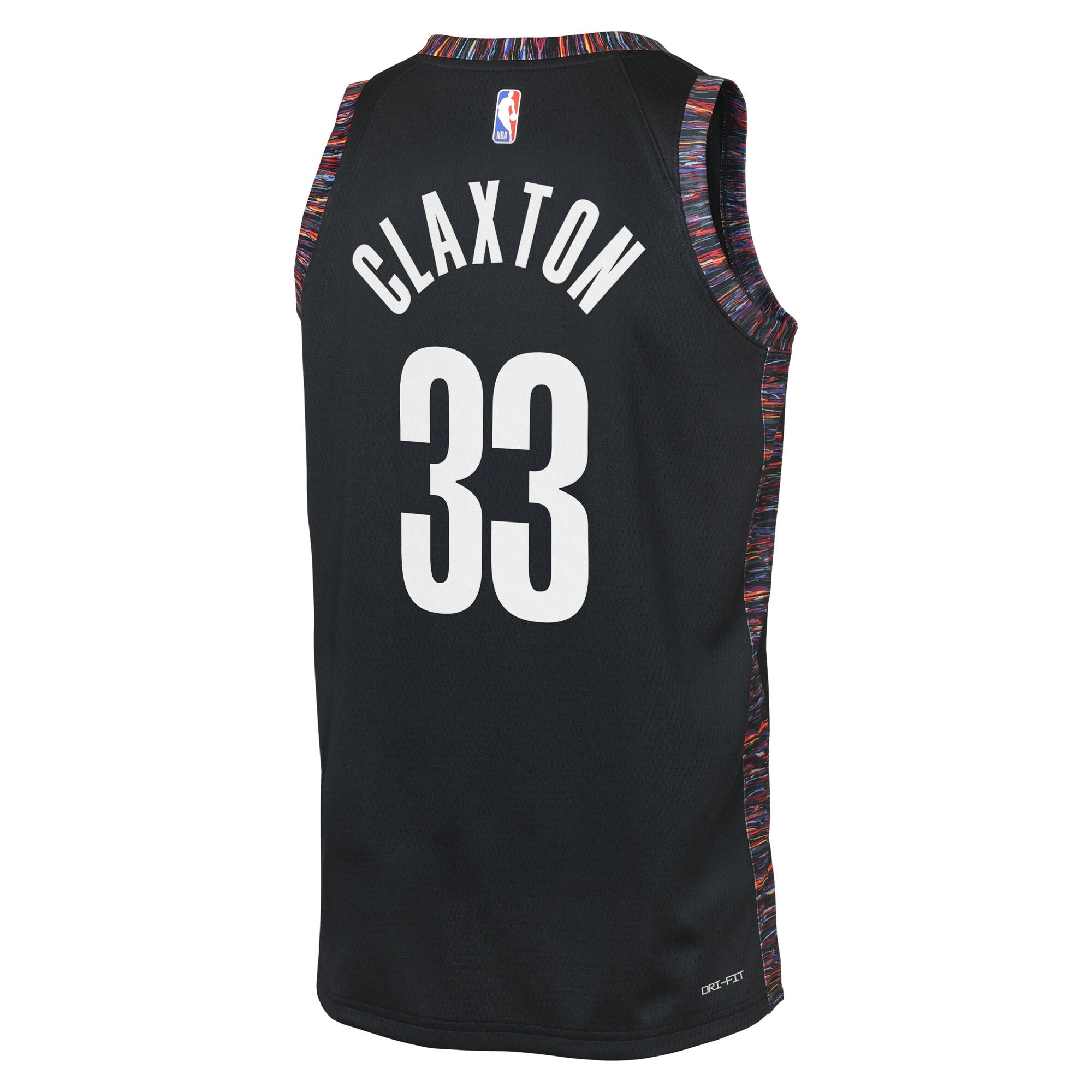 Nic Claxton Brooklyn Nets 2025/26 City Edition Swingman Jersey - Black - Youth