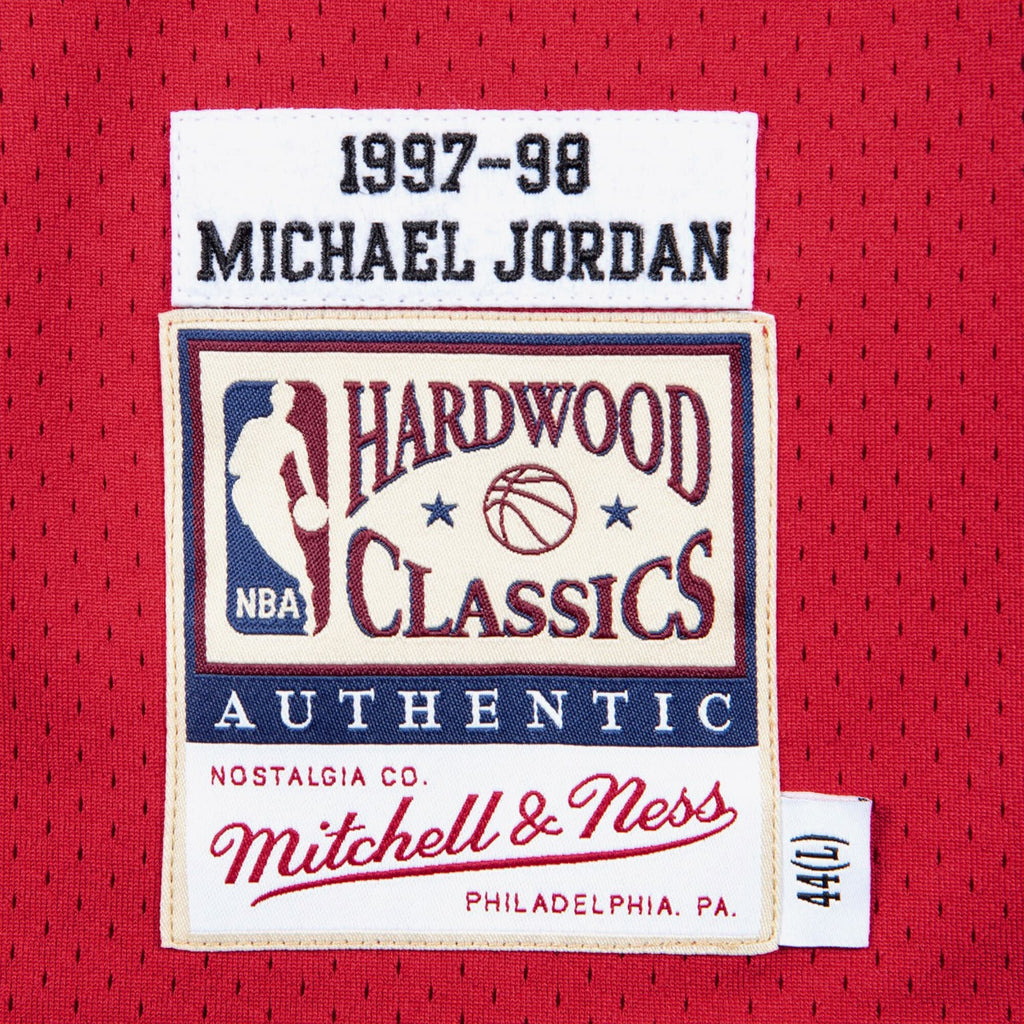 Michael Jordan Chicago Bulls 1997-98 Finals Authentic Road Jersey