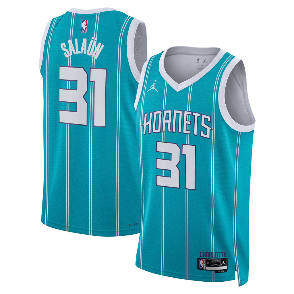 Tidjane Salaün Charlotte Hornets Icon Edition Swingman Jersey - Teal - Unisex