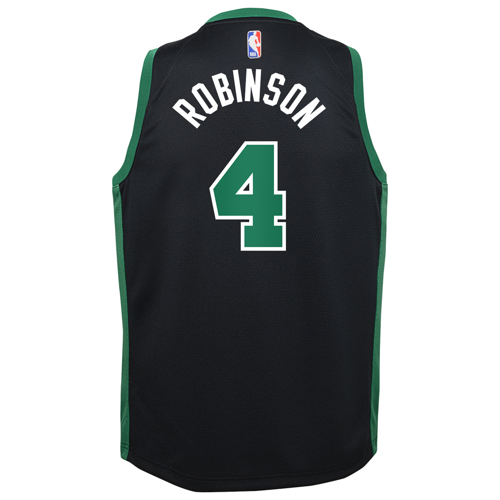 Mitchell Robinson Boston Celtics Statement Edition Swingman Jersey - Black - Youth