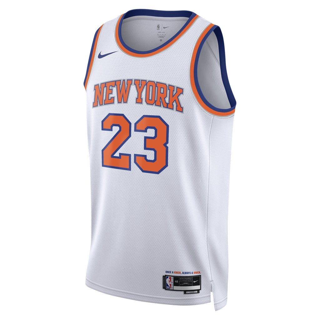 Mitchell Robinson New York Knicks Association Edition Swingman Jersey - White - Unisex