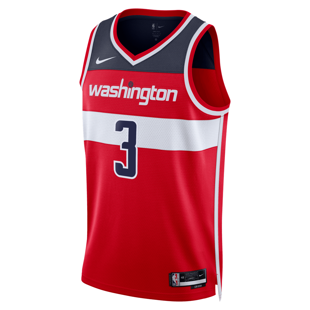 Trae Young Washington Wizards Icon Edition Swingman Jersey - Red - Unisex