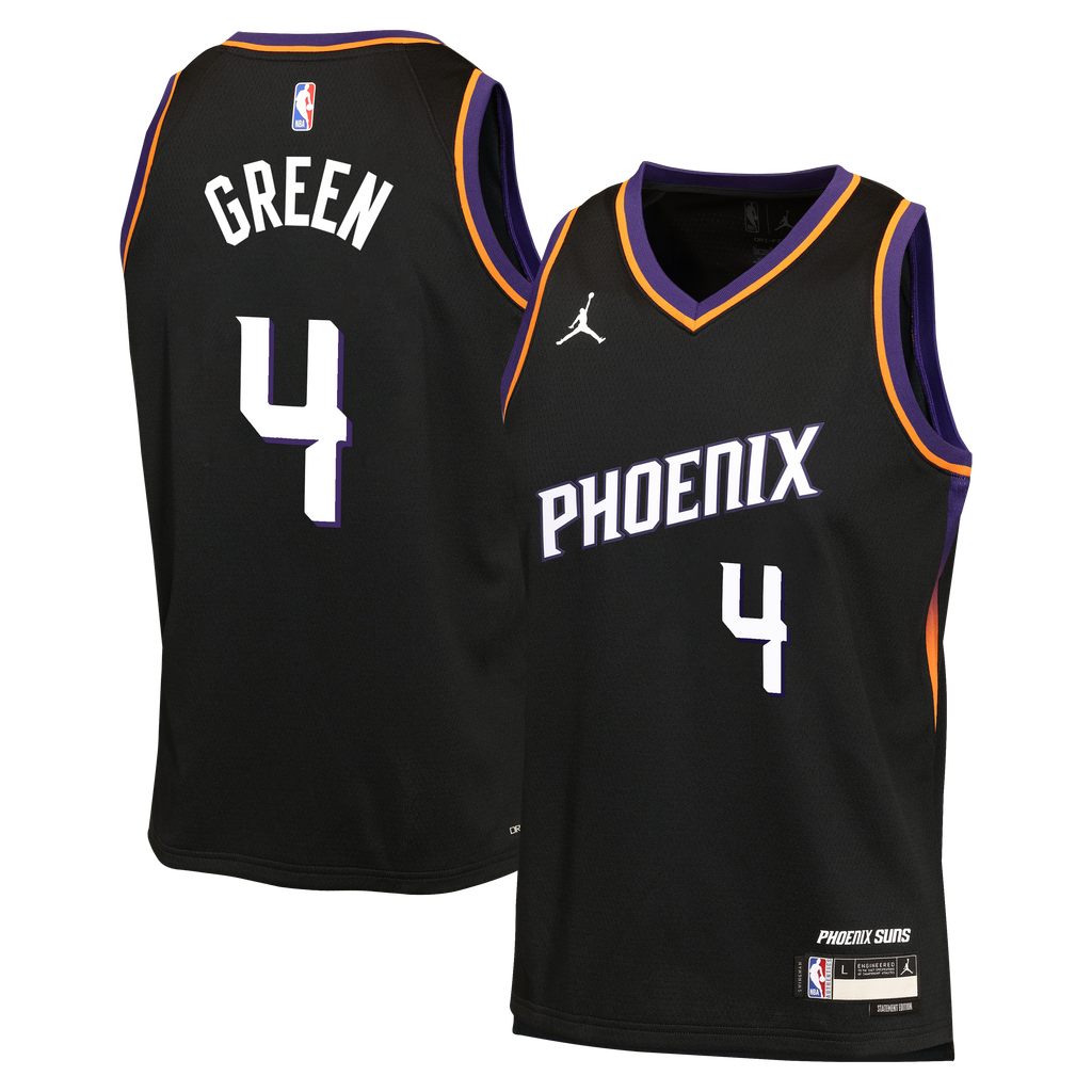 Jalen Green Phoenix Suns Statement Edition Jersey - Black - Youth