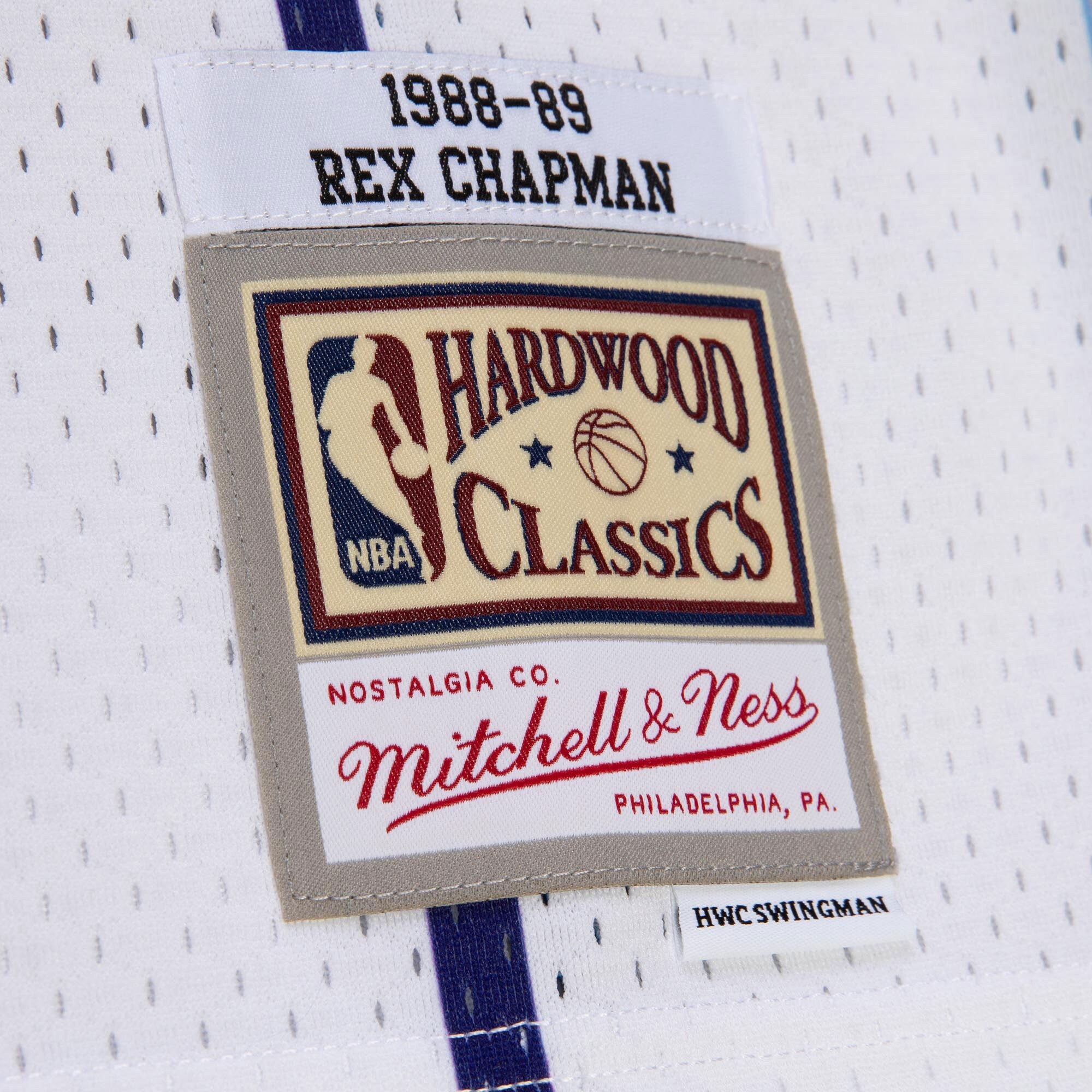 Rex Chapman Charlotte Hornets 1988 Authentic Jersey - White