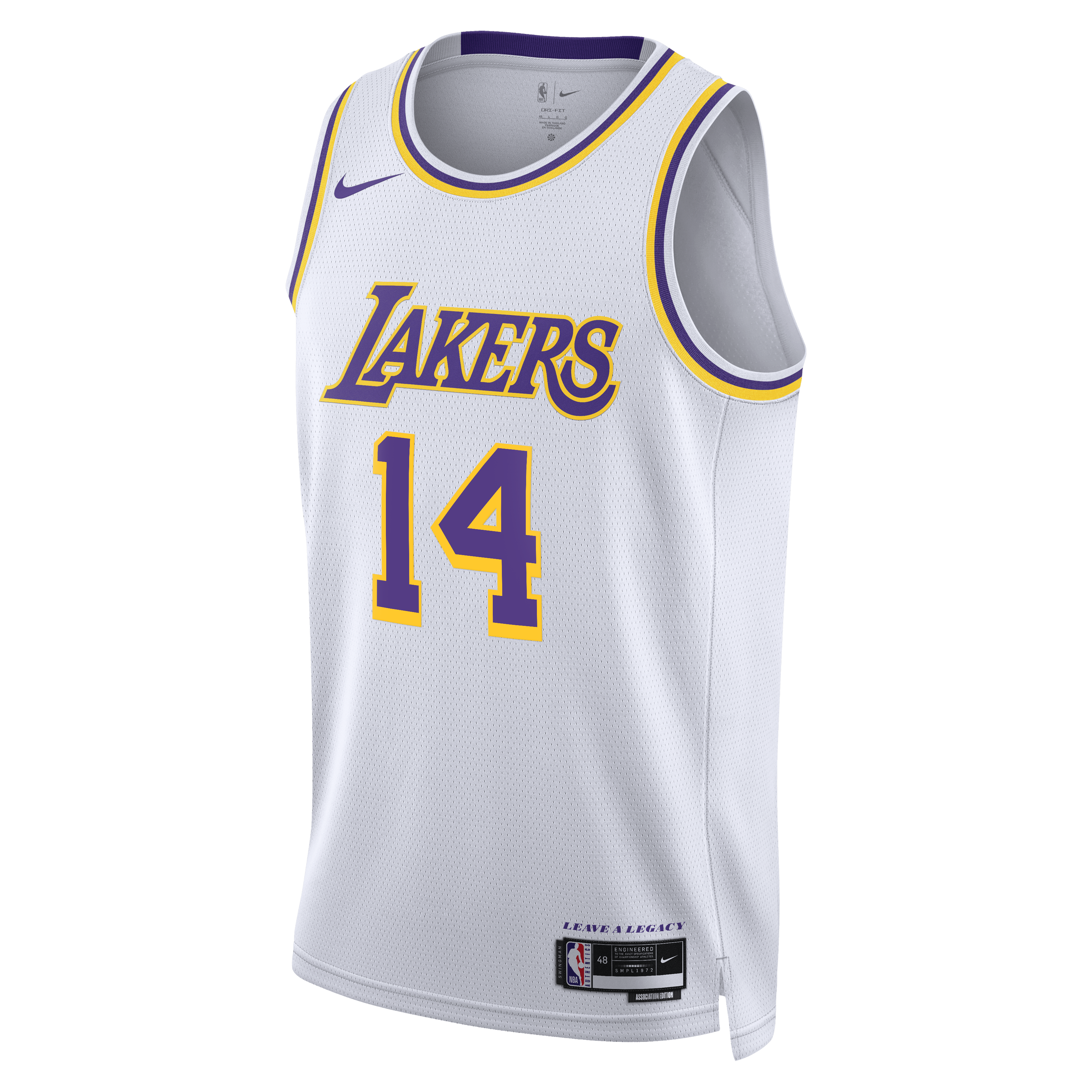 Walker Kessler Los Angeles Lakers Association Edition Swingman Jersey - White - Unisex