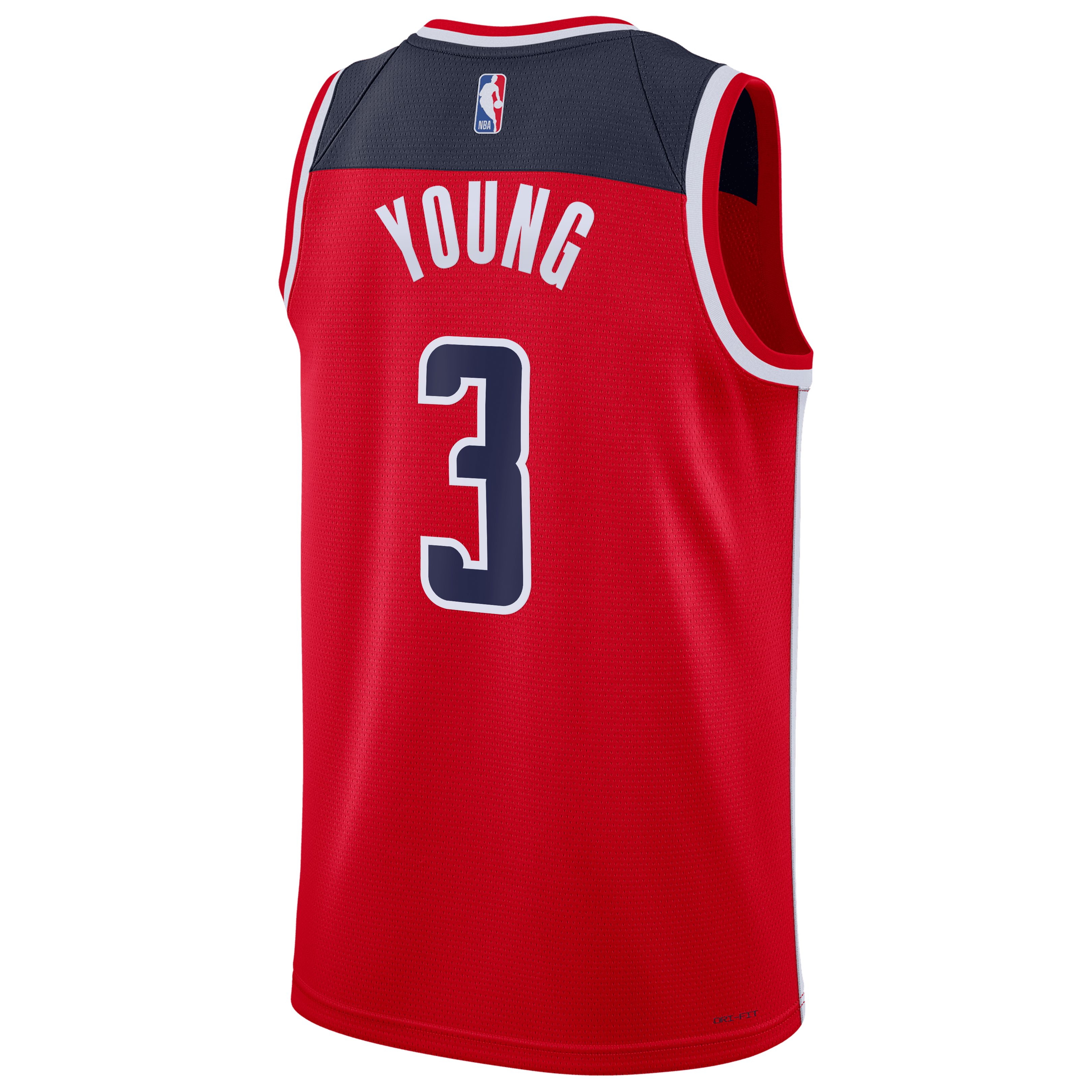 Trae Young Washington Wizards Icon Edition Swingman Jersey - Red - Unisex