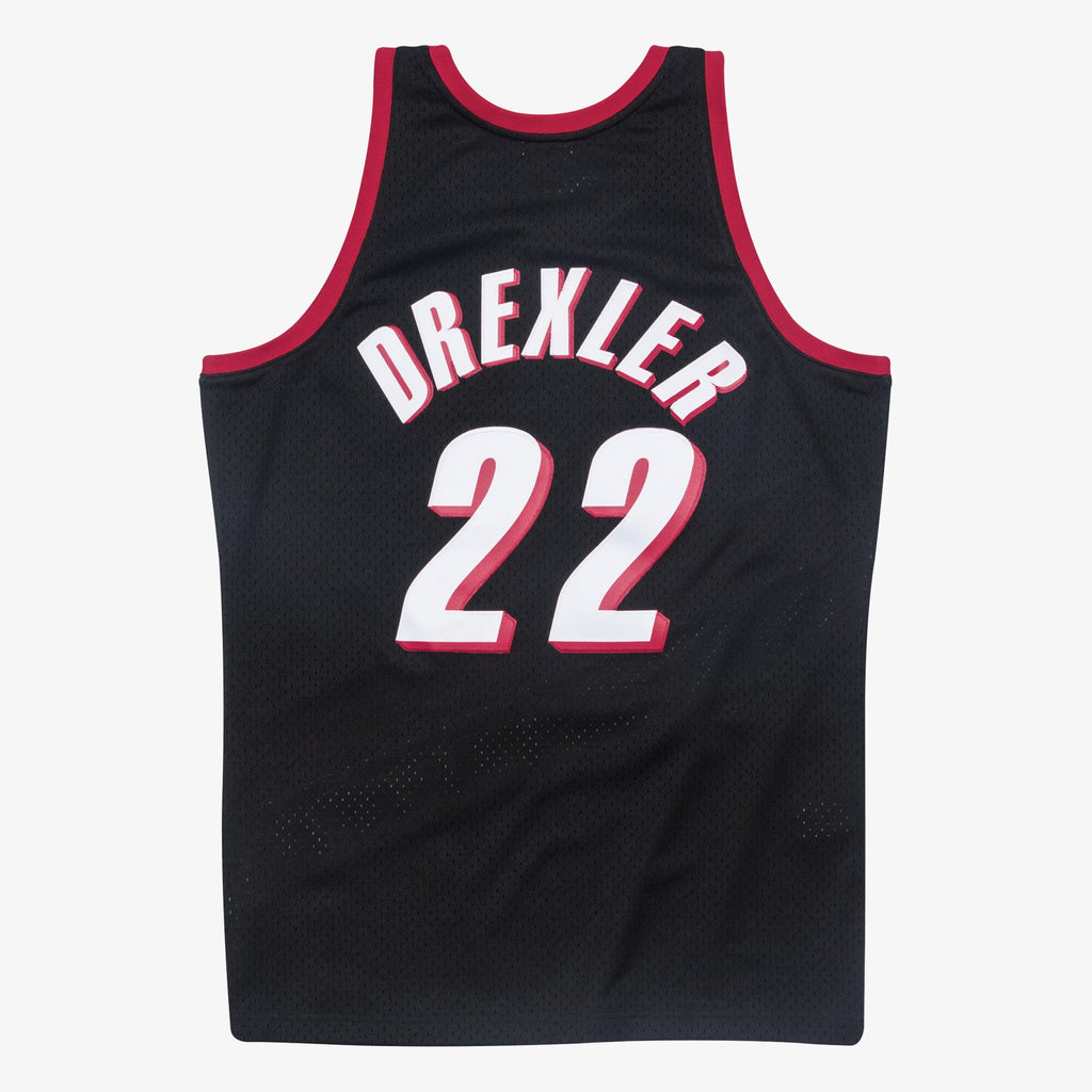 Clyde Drexler Portland Trail Blazers 1991-92 Swingman Jersey