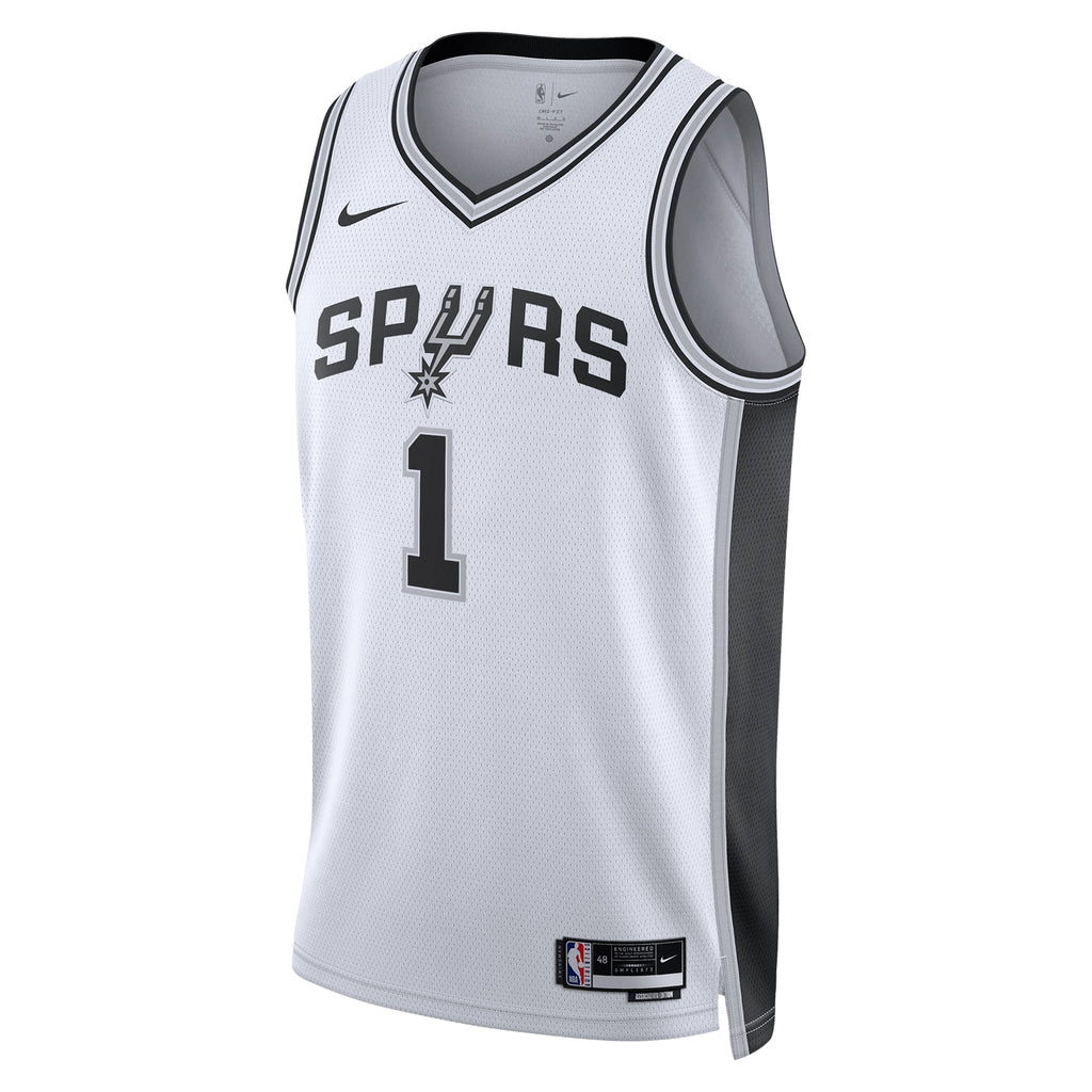 Victor Wembanyama San Antonio Spurs Association Edition Swingman Jersey - White - Unisex