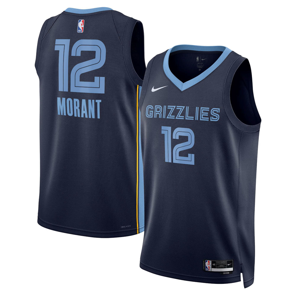 Ja Morant Memphis Grizzlies Icon Edition Swingman Jersey - Unisex