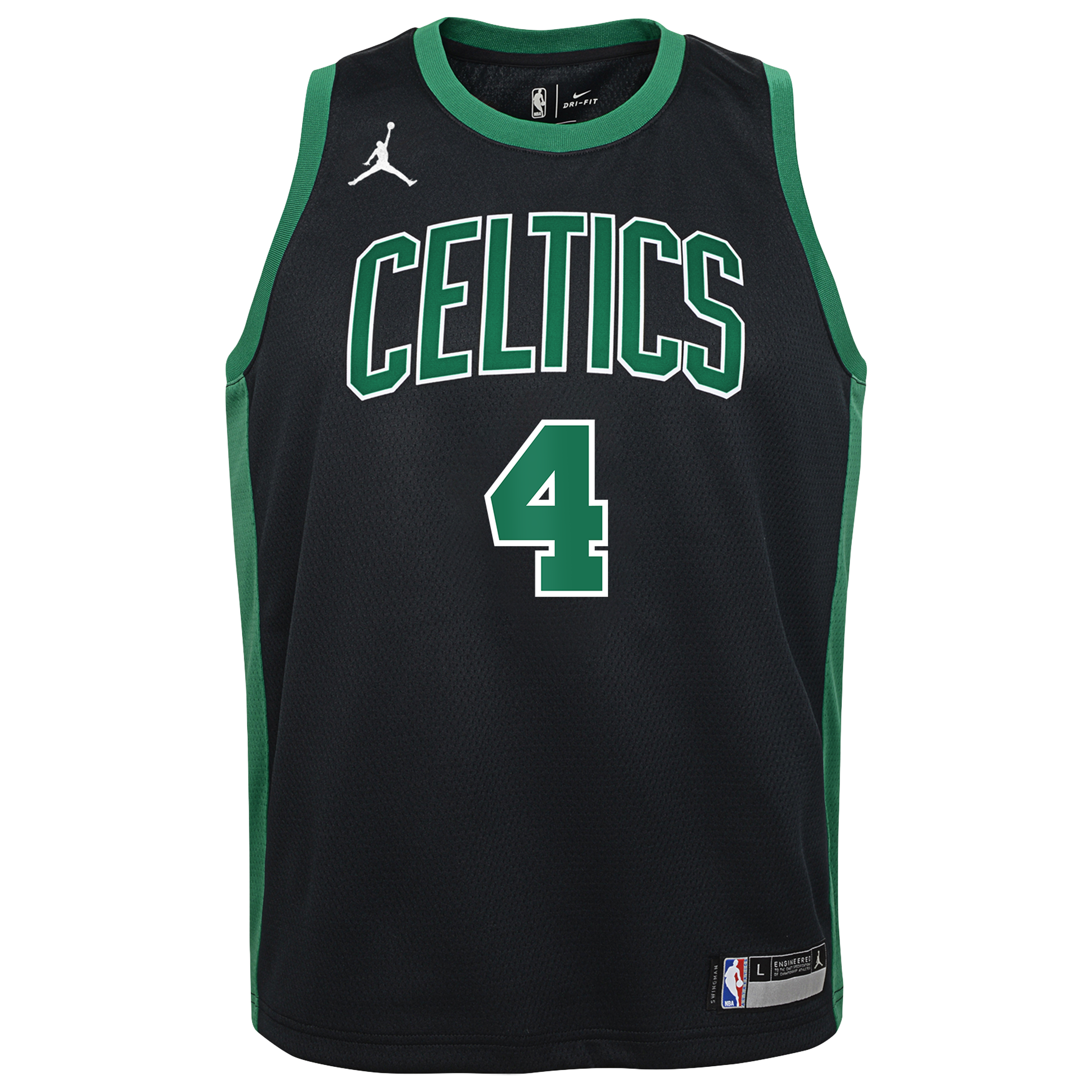 Mitchell Robinson Boston Celtics Statement Edition Swingman Jersey - Black - Youth