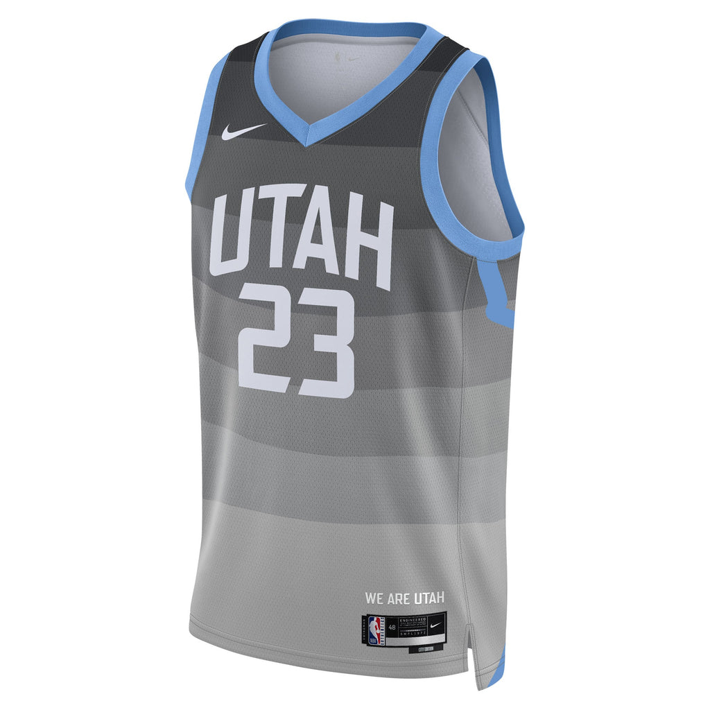 Lauri Markkanen Utah Jazz 2025/26 City Edition Swingman Jersey - Gray - Unisex
