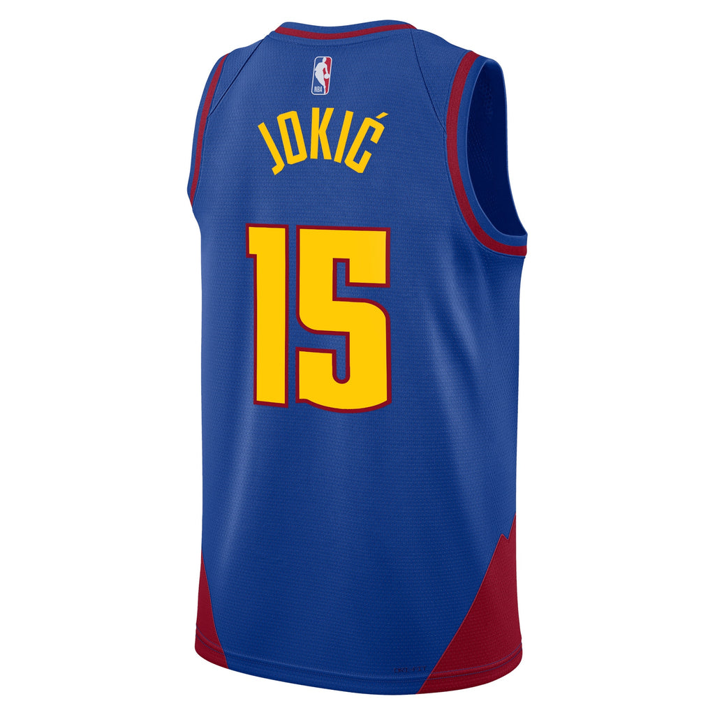 Nikola Jokić Denver Nuggets Statement Edition Swingman Jersey - Blue - Unisex