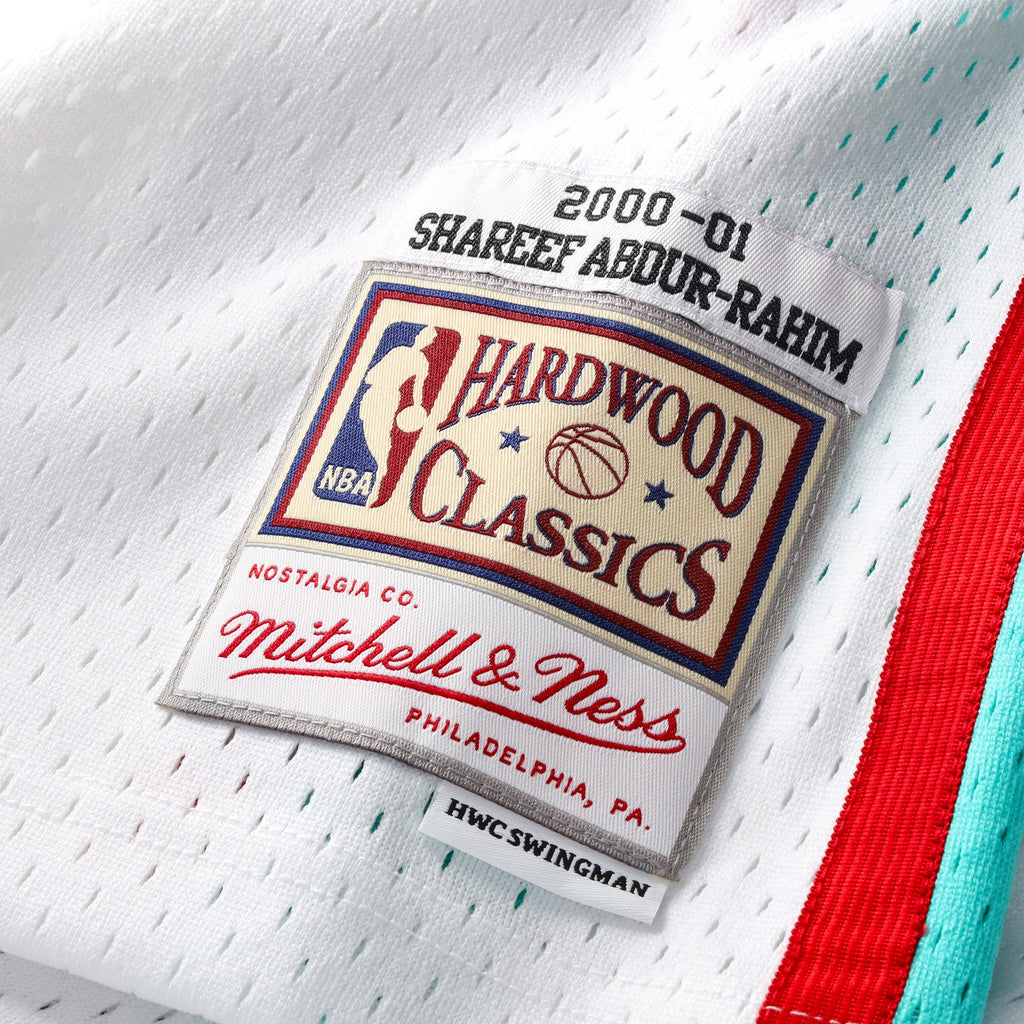 Shareef Abdur-Rahim Vancouver Grizzlies 2000 Authentic Swingman Jersey - White