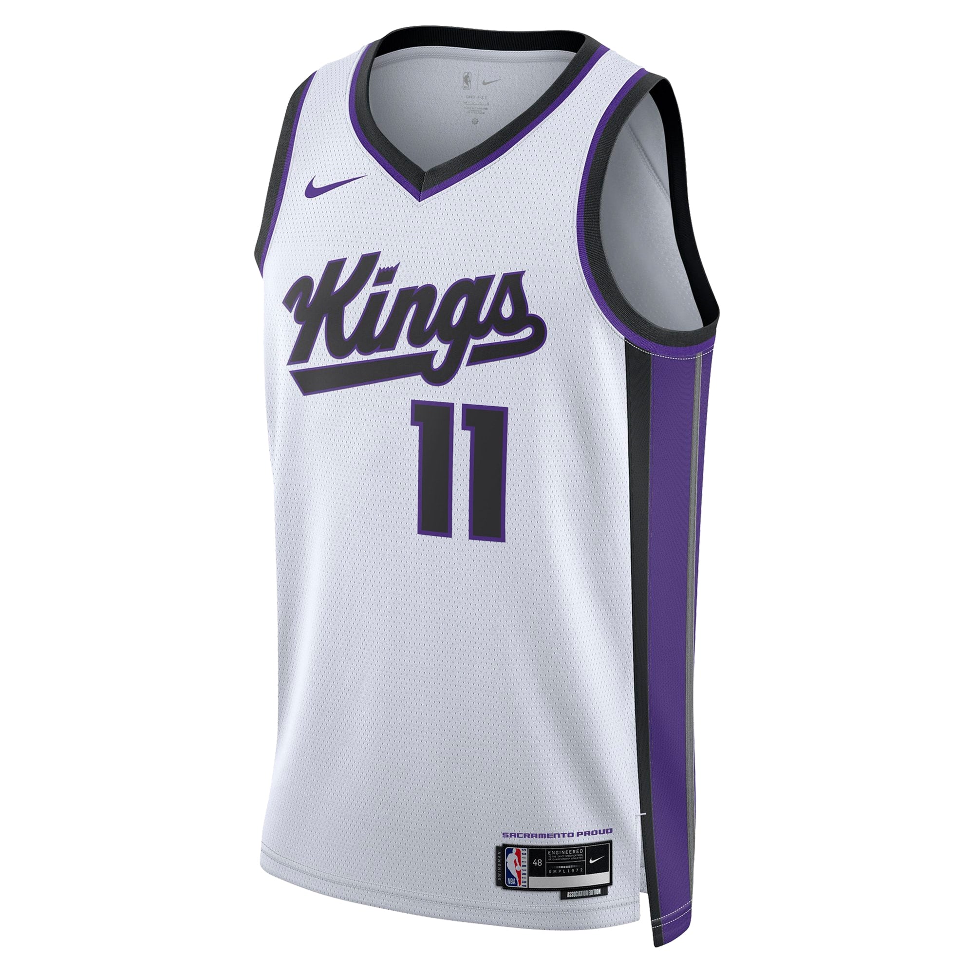 Domantas Sabonis Sacramento Kings Association Edition Swingman Jersey - White - Unisex