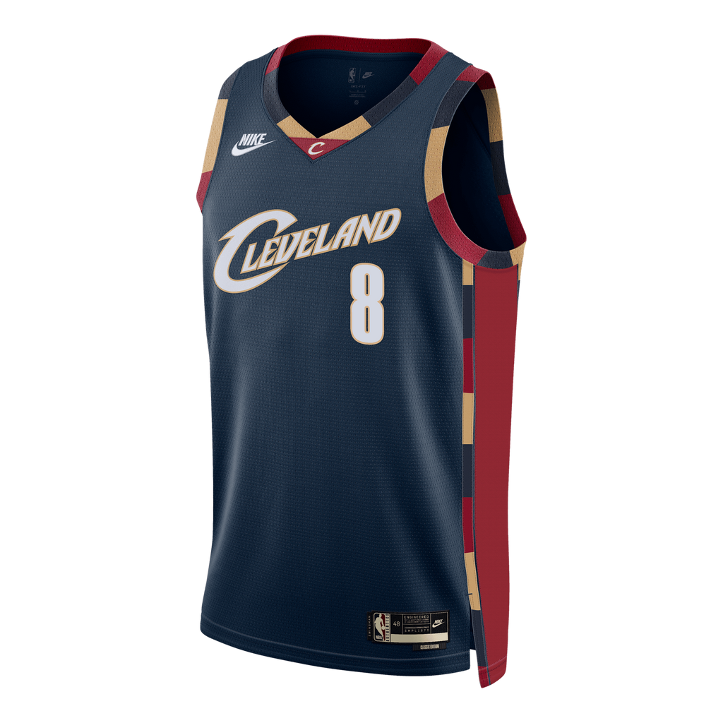 Dennis Schröder Cleveland Cavaliers Classic Edition Swingman Jersey - Navy - Unisex