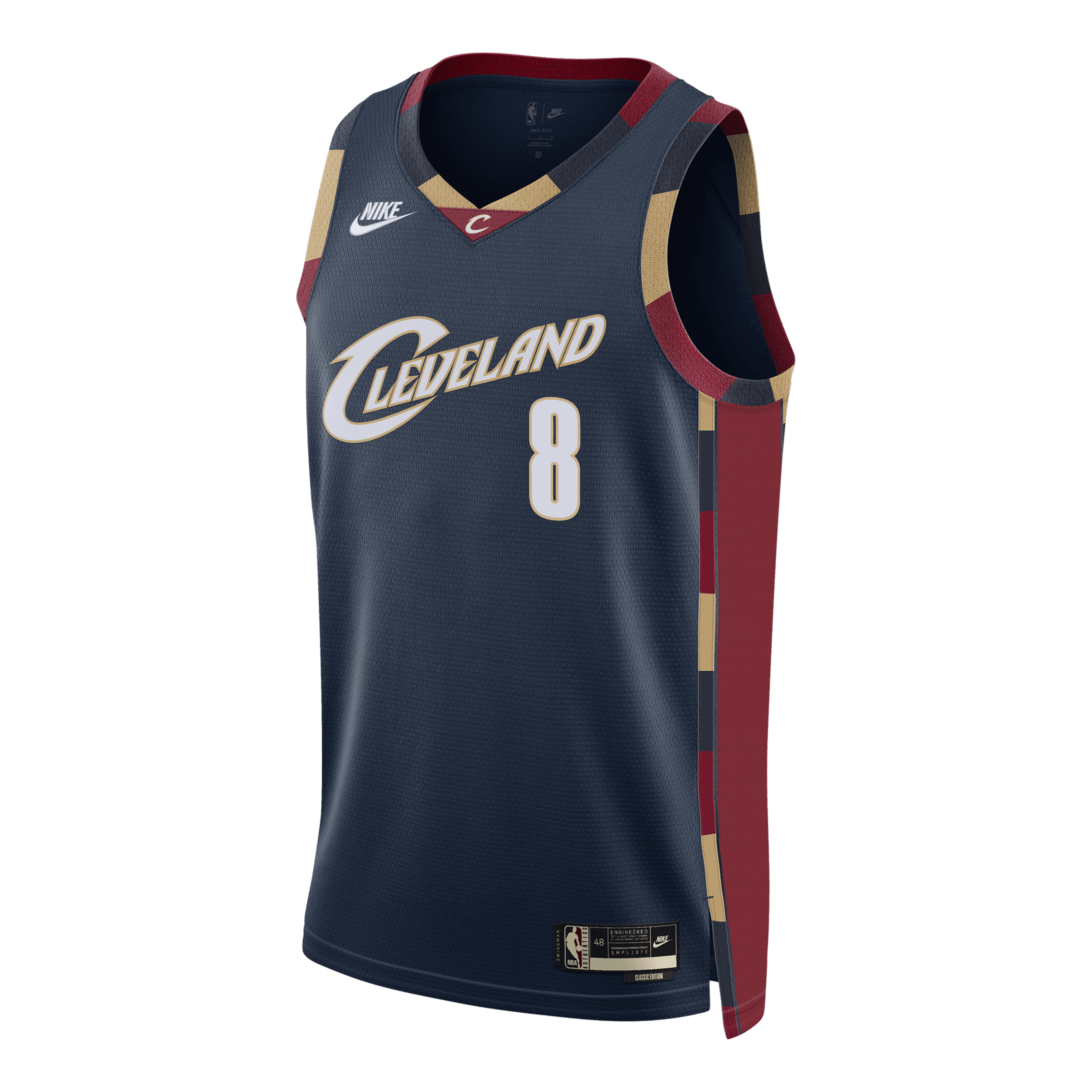 Dennis Schröder Cleveland Cavaliers Classic Edition Swingman Jersey - Navy - Unisex