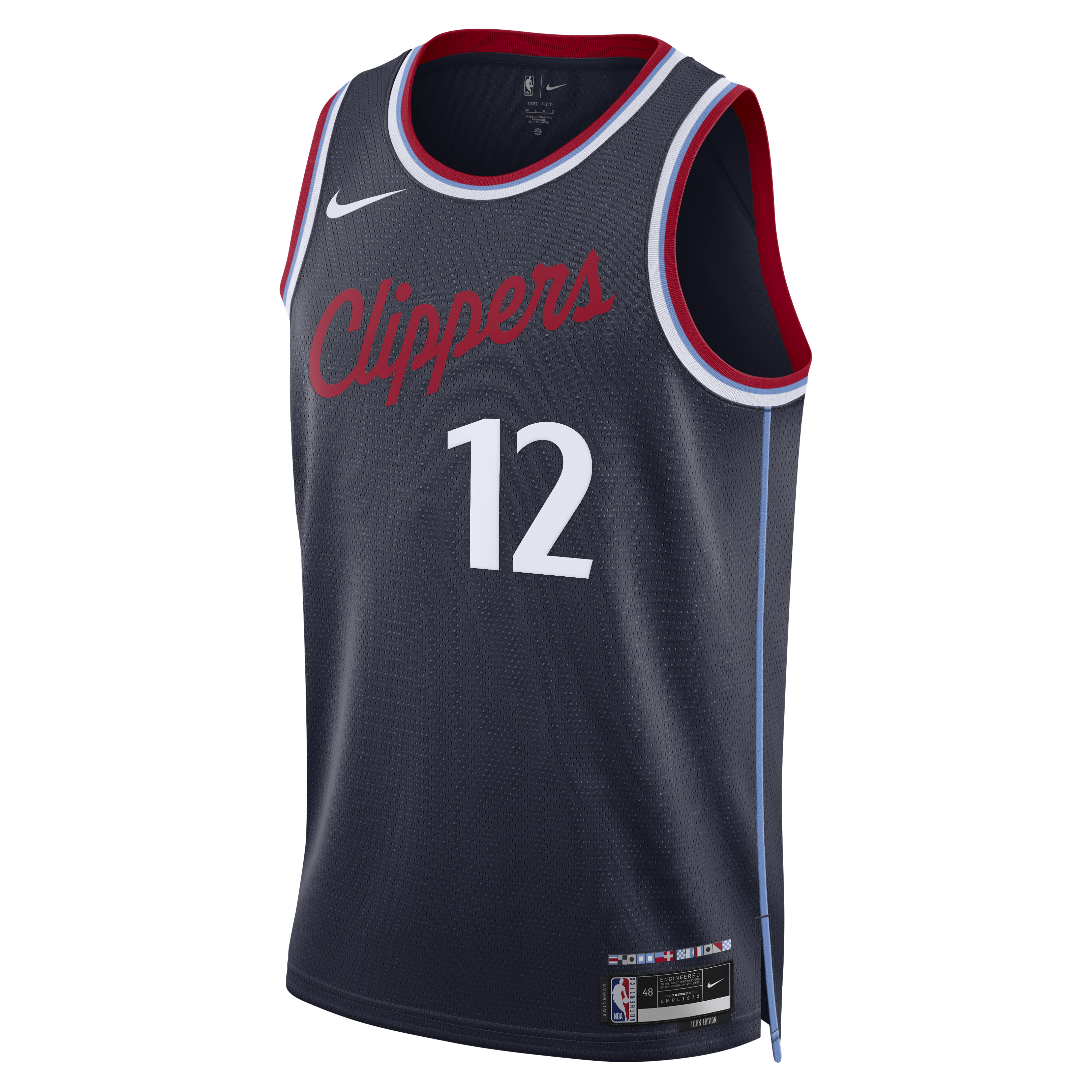 Nick Martinelli Los Angeles Clippers Icon Edition Replica Swingman Jersey - Navy - Unisex